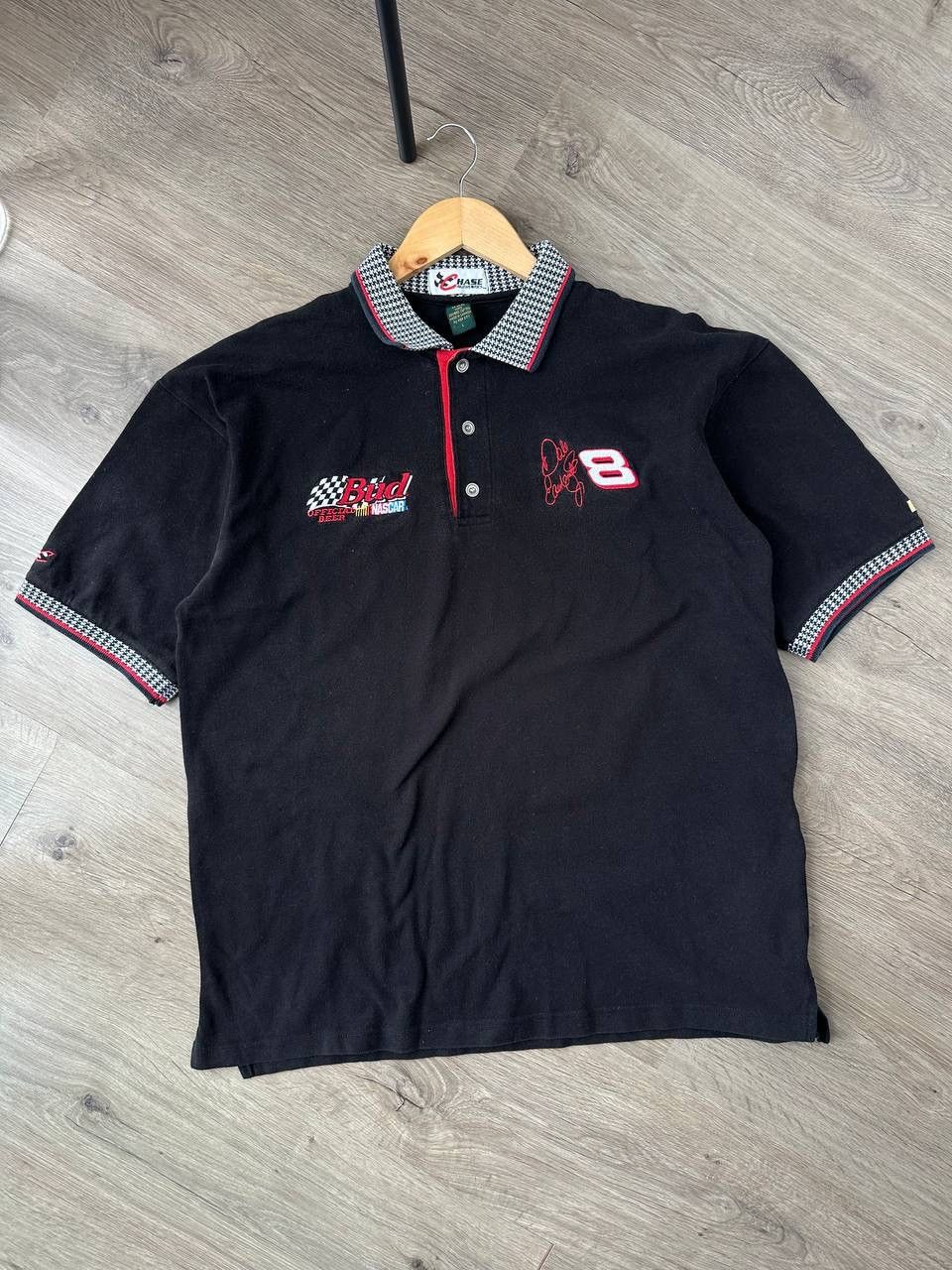 Vintage Vintage Racing NASCAR’s Bud Polo T-Shirt Size US L / EU 52-54 / 3 - 4 Thumbnail