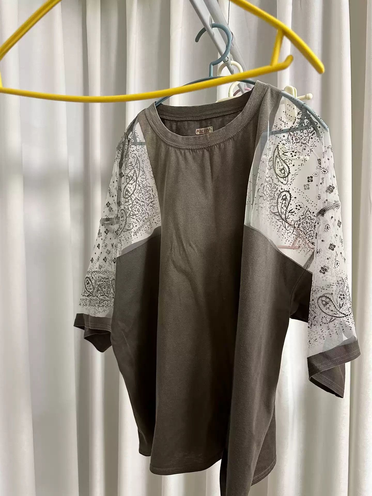 Kapital KAPITAL 22SS new Tianzhu cotton transparent salsa stitching Size US M / EU 48-50 / 2 - 1 Thumbnail