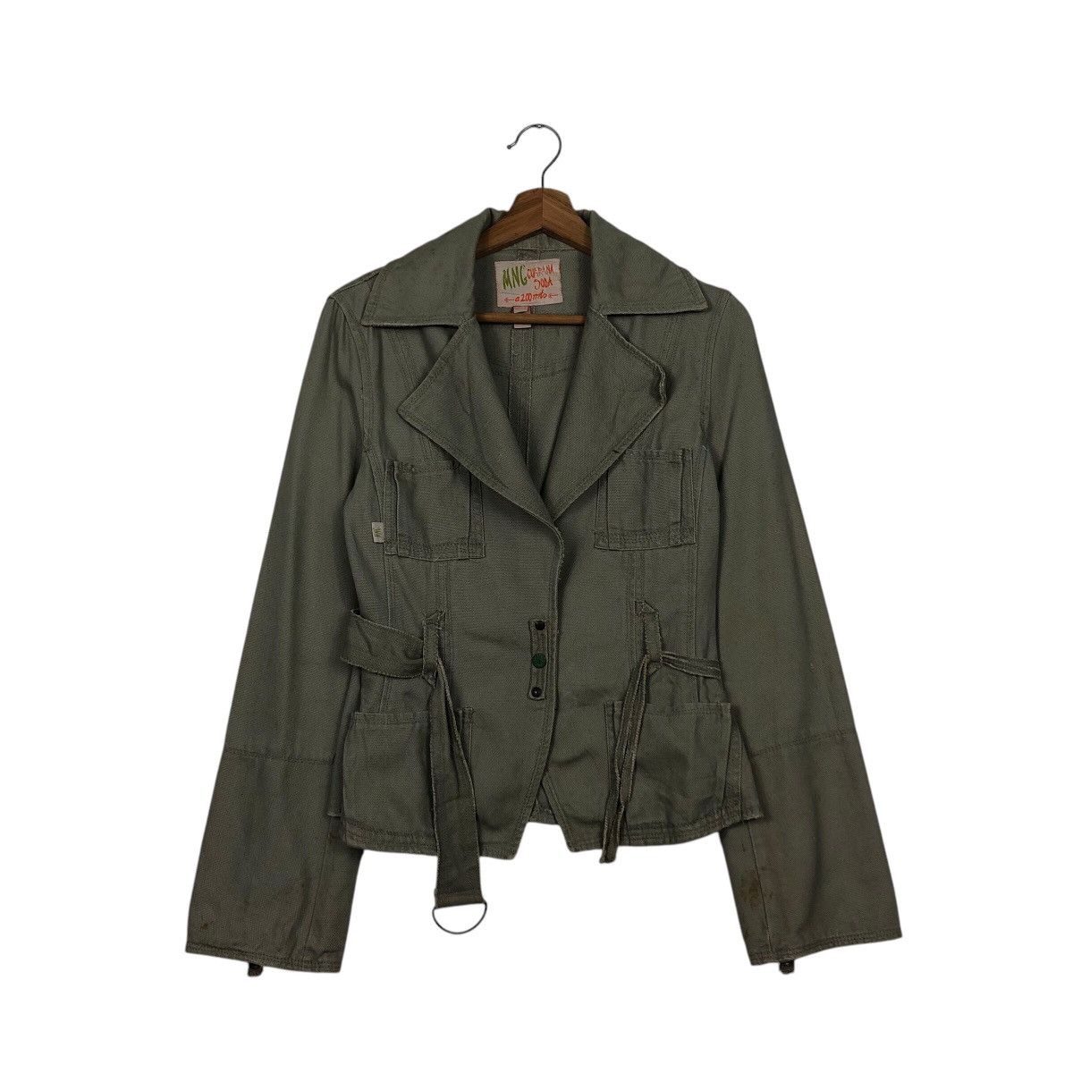 Japanese Brand 📌Vintage Cropped Biker Jacket Guarana Soda Bondage Design Size US L / EU 52-54 / 3 - 2 Thumbnail