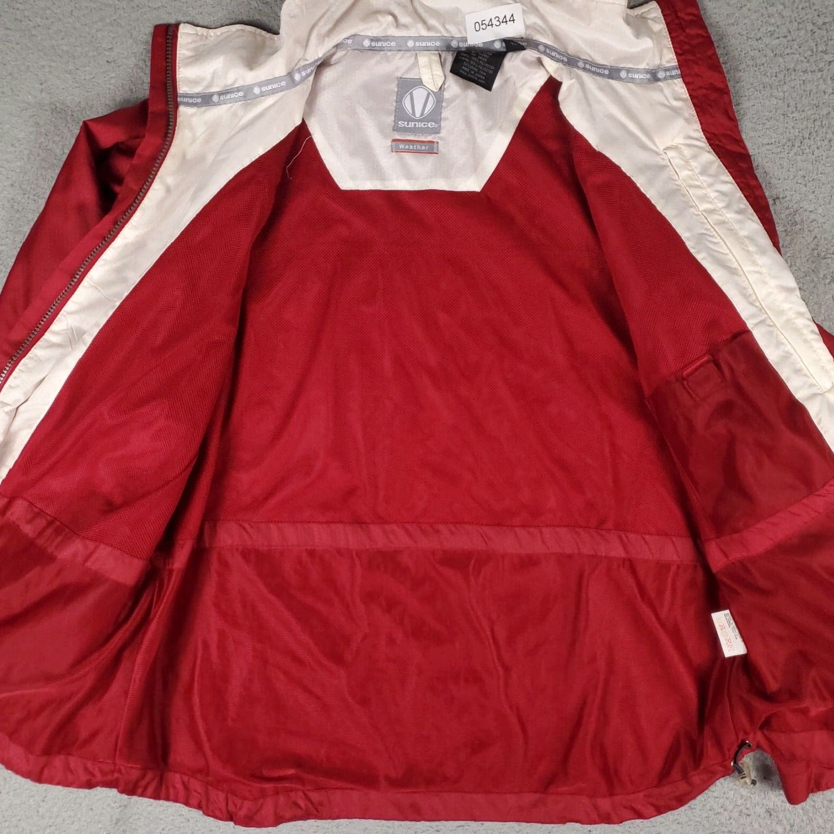 Vintage Sunice Jacket Mens Size XL Red Vintage Golf Full Zip Windbreaker Coat Size US XL / EU 56 / 4 - 6 Thumbnail