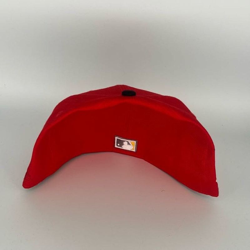 New Era Size 8 Red Black Houston Astros 1986 ASG Side Patch New Era Size ONE SIZE - 3 Thumbnail