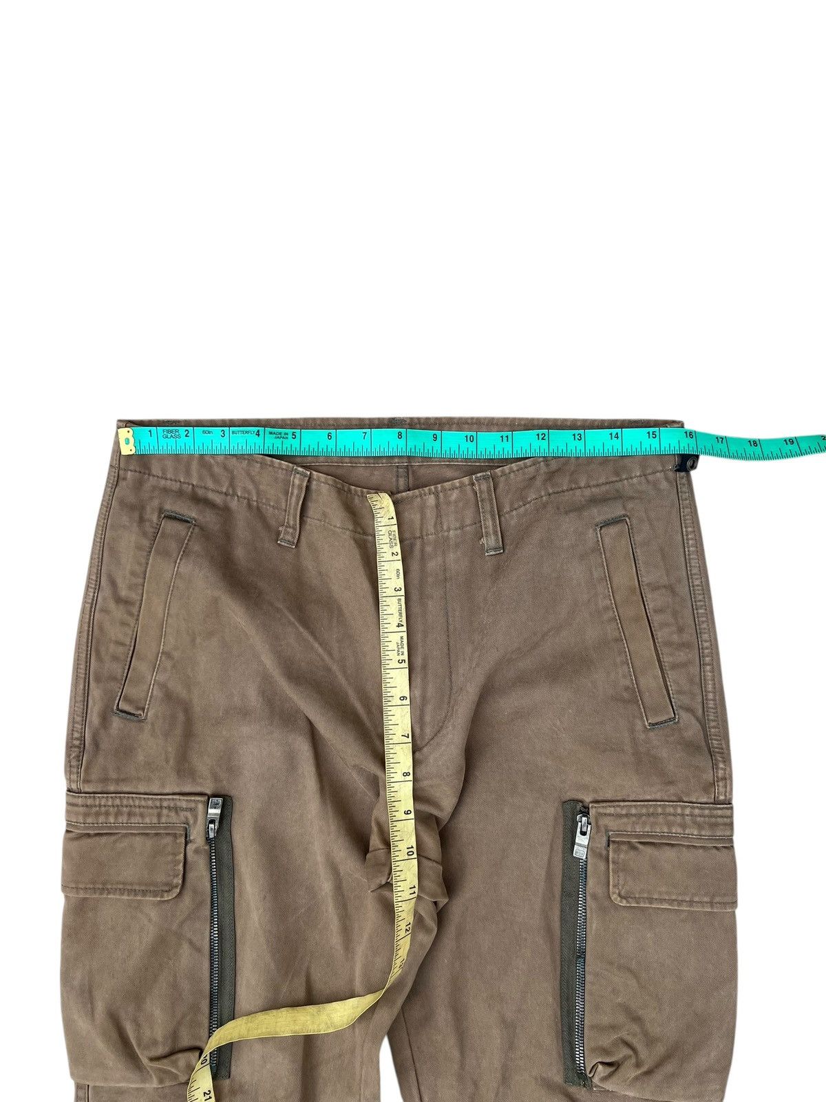 wjk WJK Japan Faded Waxed Mud Bondage Cargo Trouser Pant Size US 30 / EU 46 - 4 Thumbnail