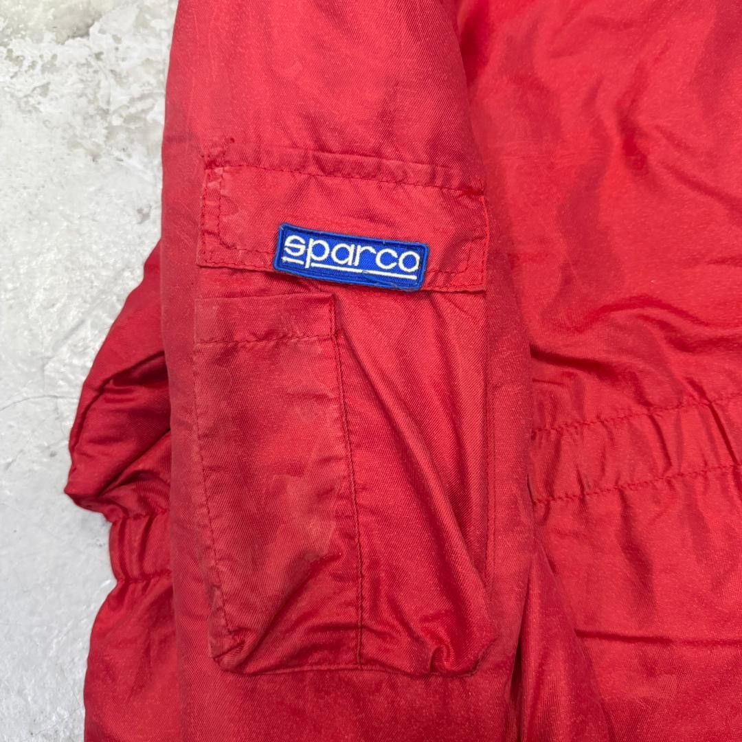 Gear for Sports Vintage Sparco Red Puffer Jacket / Parka - Made In Italy Size US XL / EU 56 / 4 - 12 Thumbnail