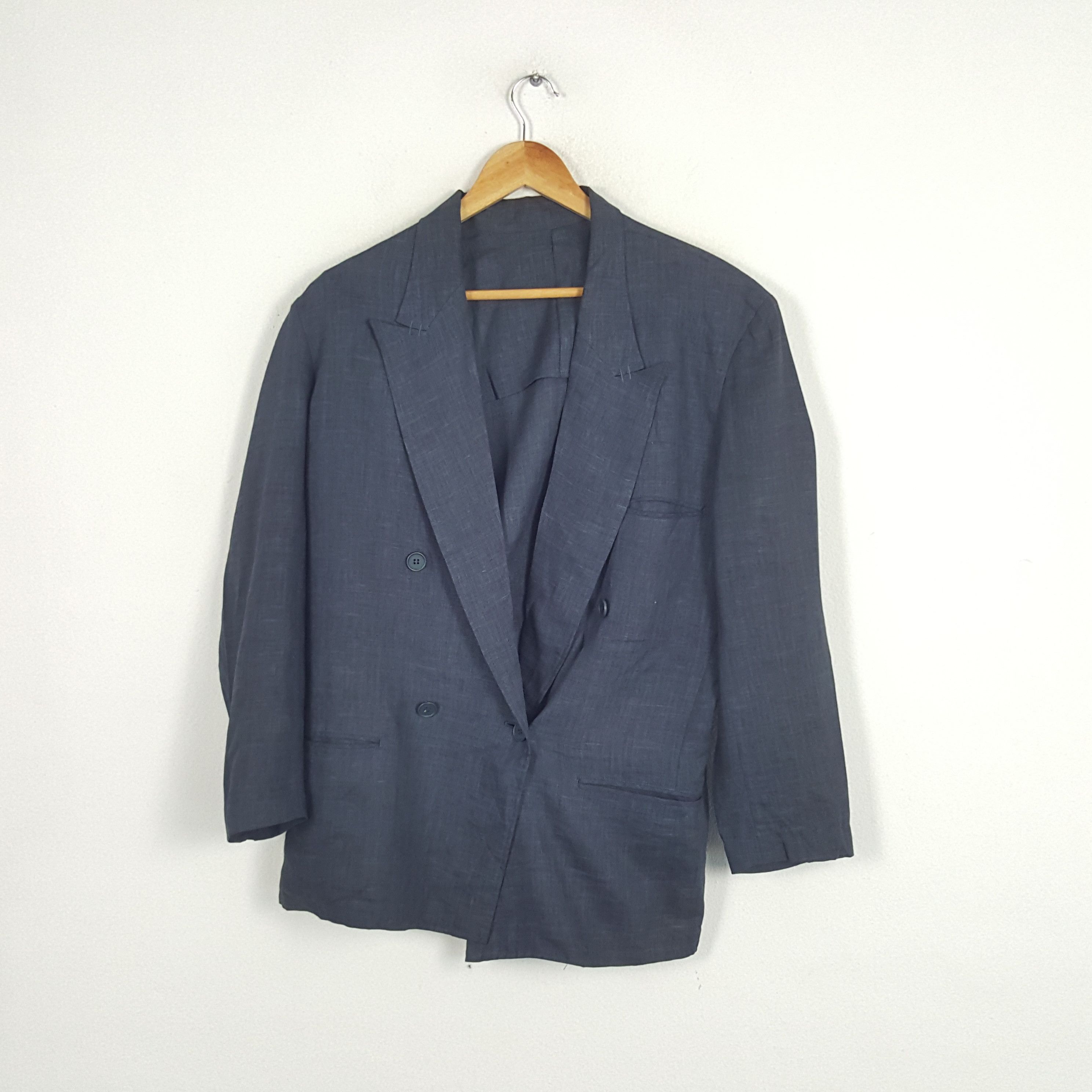 Japanese Brand × Vintage × Y's Vintage Y's Yohji Yamamoto Japanese Designer Blazers Size 46S - 1 Thumbnail