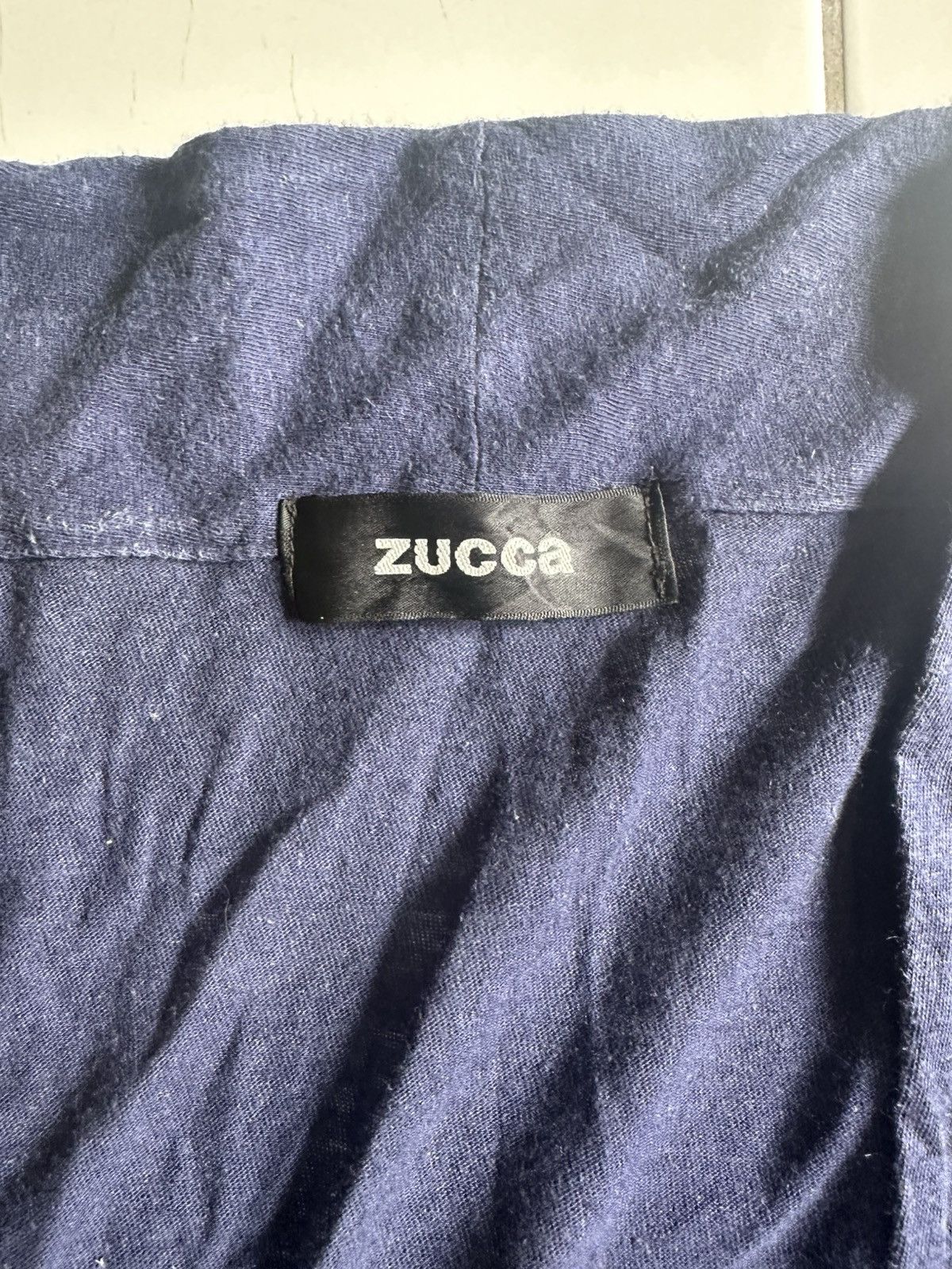 Zucca Vintage cabane de Zucca Dark blue cardigan long jackets Size US M / EU 48-50 / 2 - 4 Thumbnail