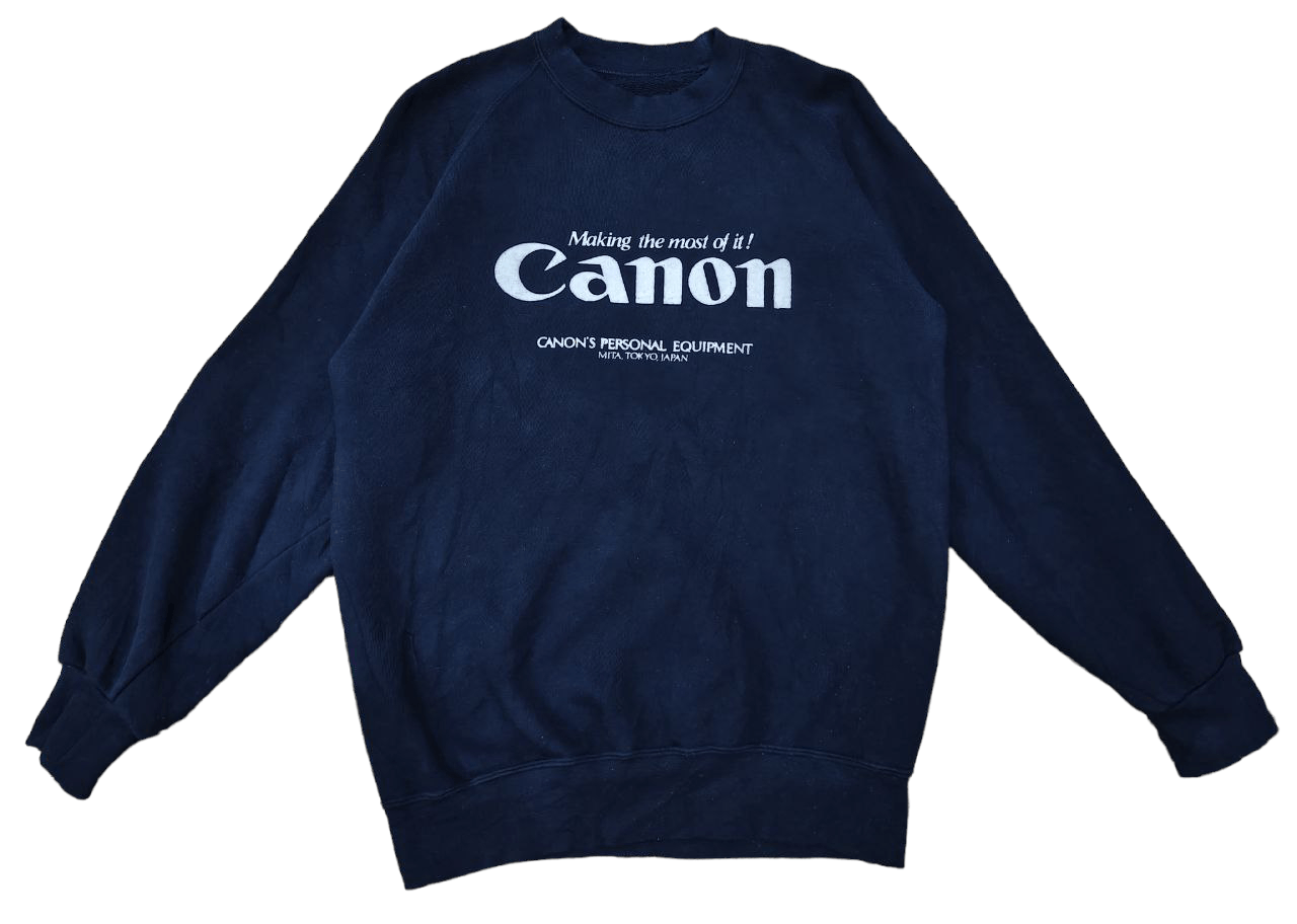 Vintage Vintage Canon Sweatshirt Size S / US 4 / IT 40 - 1 Thumbnail