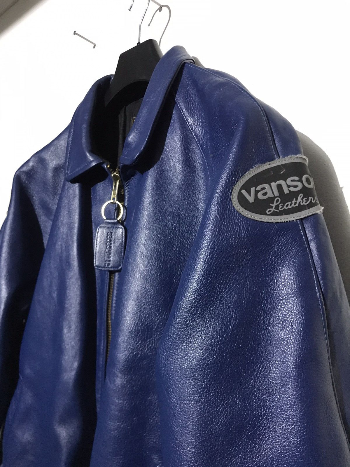 Vanson Leathers VANSON STADIUM JACKET 54 Size US L / EU 52-54 / 3 - 3 Thumbnail
