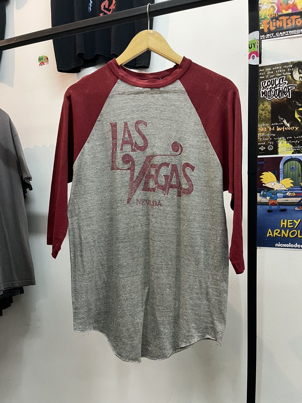 Vintage Las vegas 80’s Size US L / EU 52-54 / 3 - 1 Thumbnail