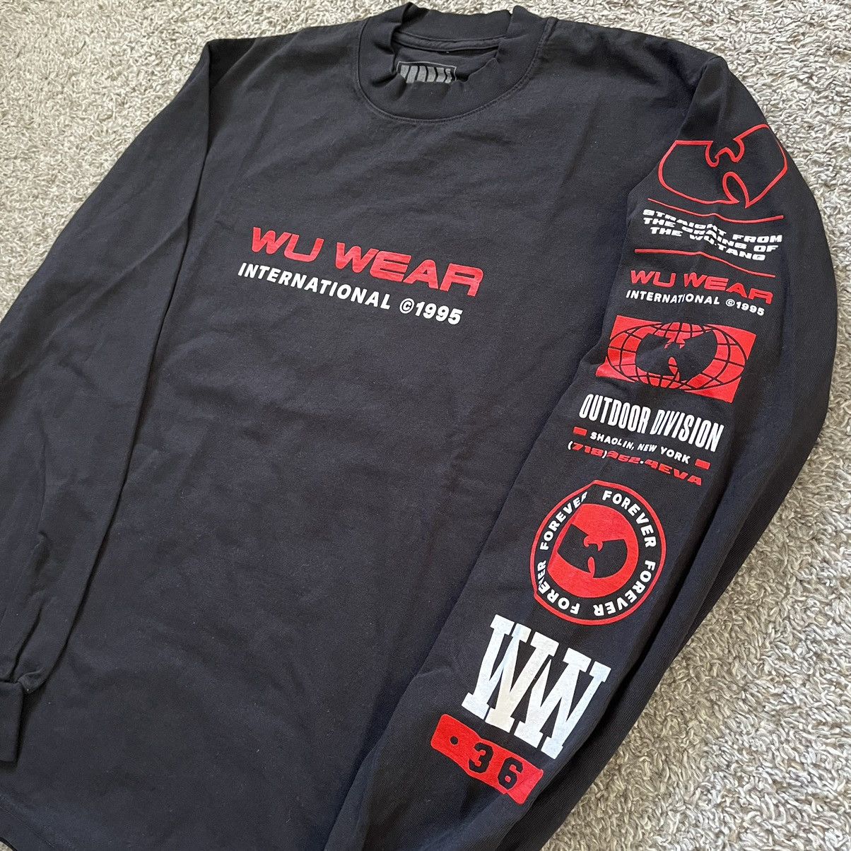 Wu-Tang Clan 🔴Wu-Wear Shirt Size Small Longsleeves Wu-Tang International Size US S / EU 44-46 / 1 - 9 Thumbnail