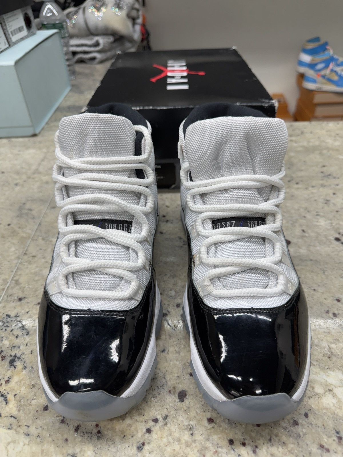 Jordan Brand Air Jordan Concord 11s Size US 8.5 / EU 41-42 - 3 Thumbnail