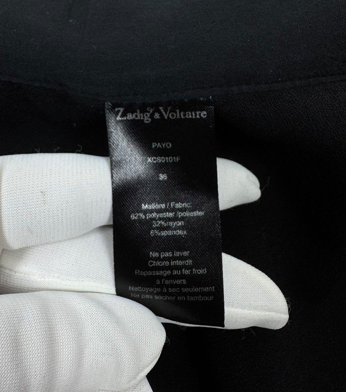 Zadig & Voltaire Zadig Voltaire Deluxe Payo Trousers Polyester-Rayon size 38 Size 27" / US 4 / IT 40 - 13 Thumbnail