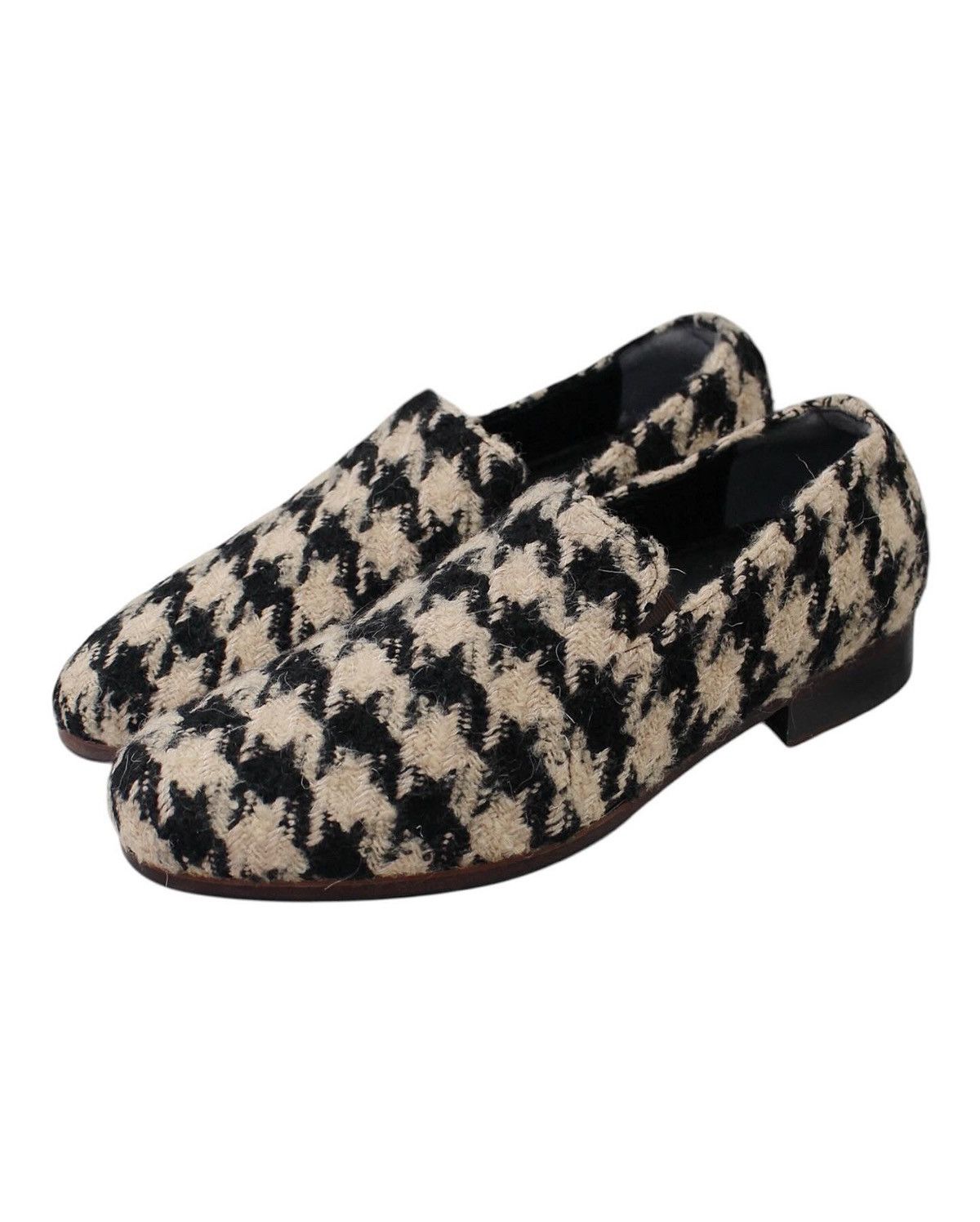 Japanese Brand ROUGHNECK BOLD HOUNDSTOOTH WOOL LOAFERS Size US 9.5 / EU 42-43 - 3 Thumbnail