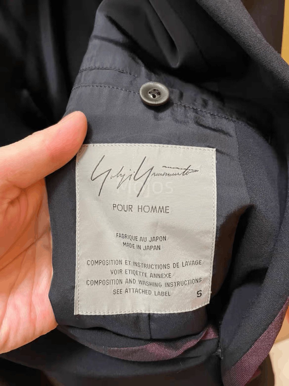Yohji Yamamoto Yohji Yamamoto Pour Homme 98SS Purple Lining Suit-2508 Size US S / EU 44-46 / 1 - 7 Thumbnail