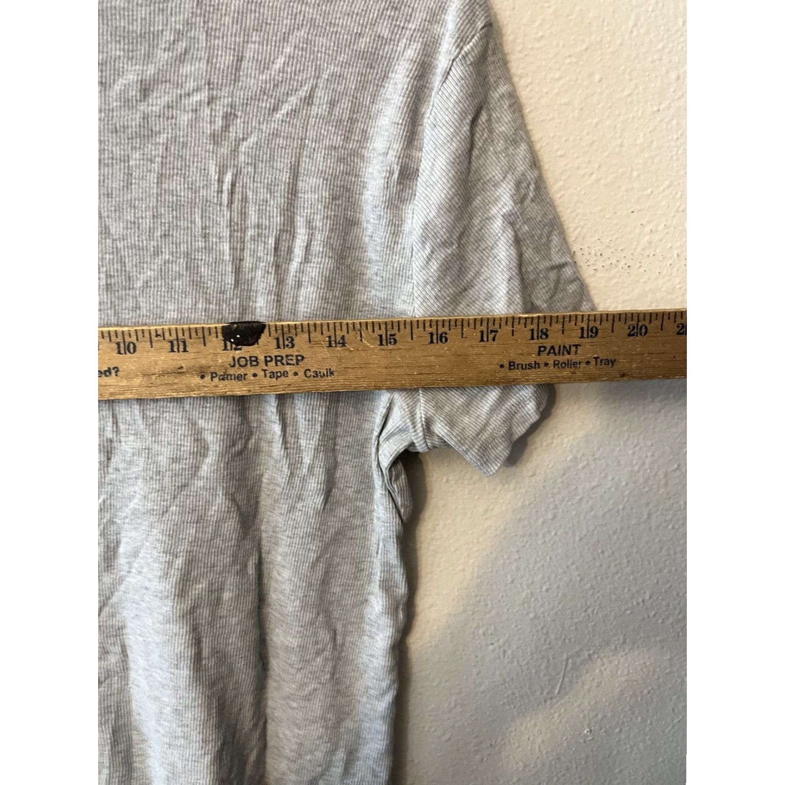 H&M H&M Shirt Women XL Gray Logo Cotton Modal Jersey Short Sleeve T-Shirt Womens Size XL / US 12-14 / IT 48-50 - 4 Thumbnail