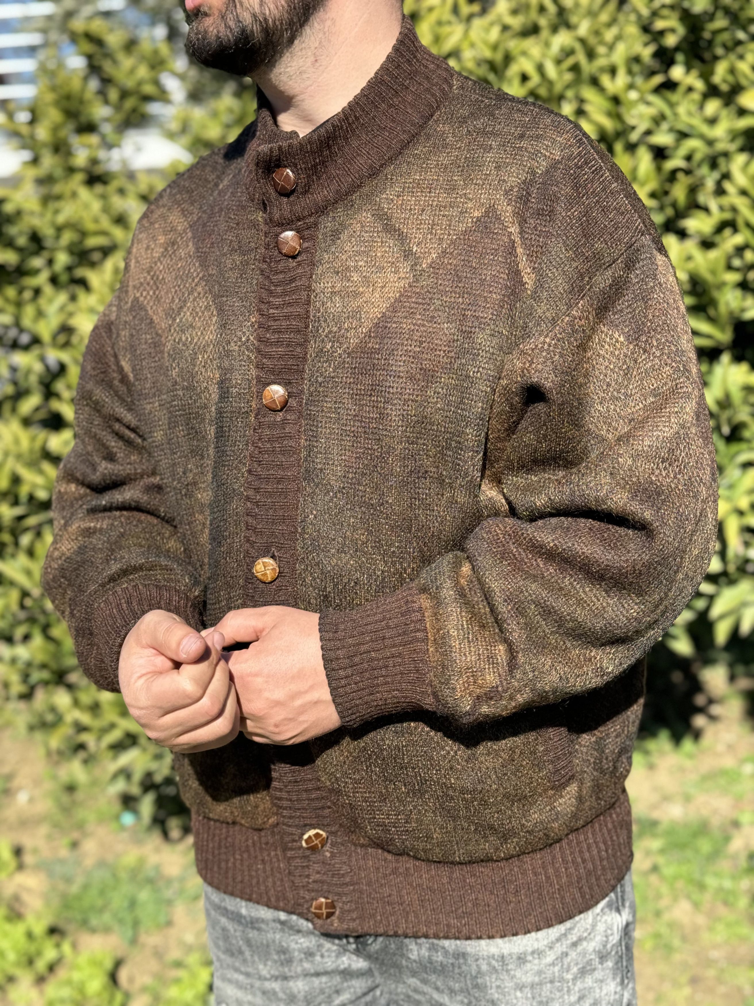 Ermenegildo Zegna 1996 Ermenegildo Zegna Mohair Bomber Retro Archive Size 52 L Size US L / EU 52-54 / 3 - 2 Thumbnail