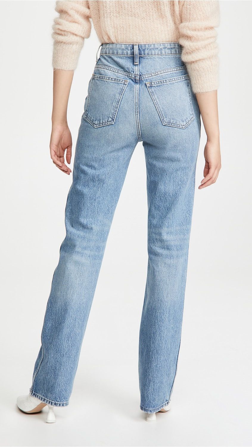 KHAITE o1s22i1n0724 Stretchy Danielle Jeans in Blue Size 28" / US 6 / IT 42 - 2 Thumbnail