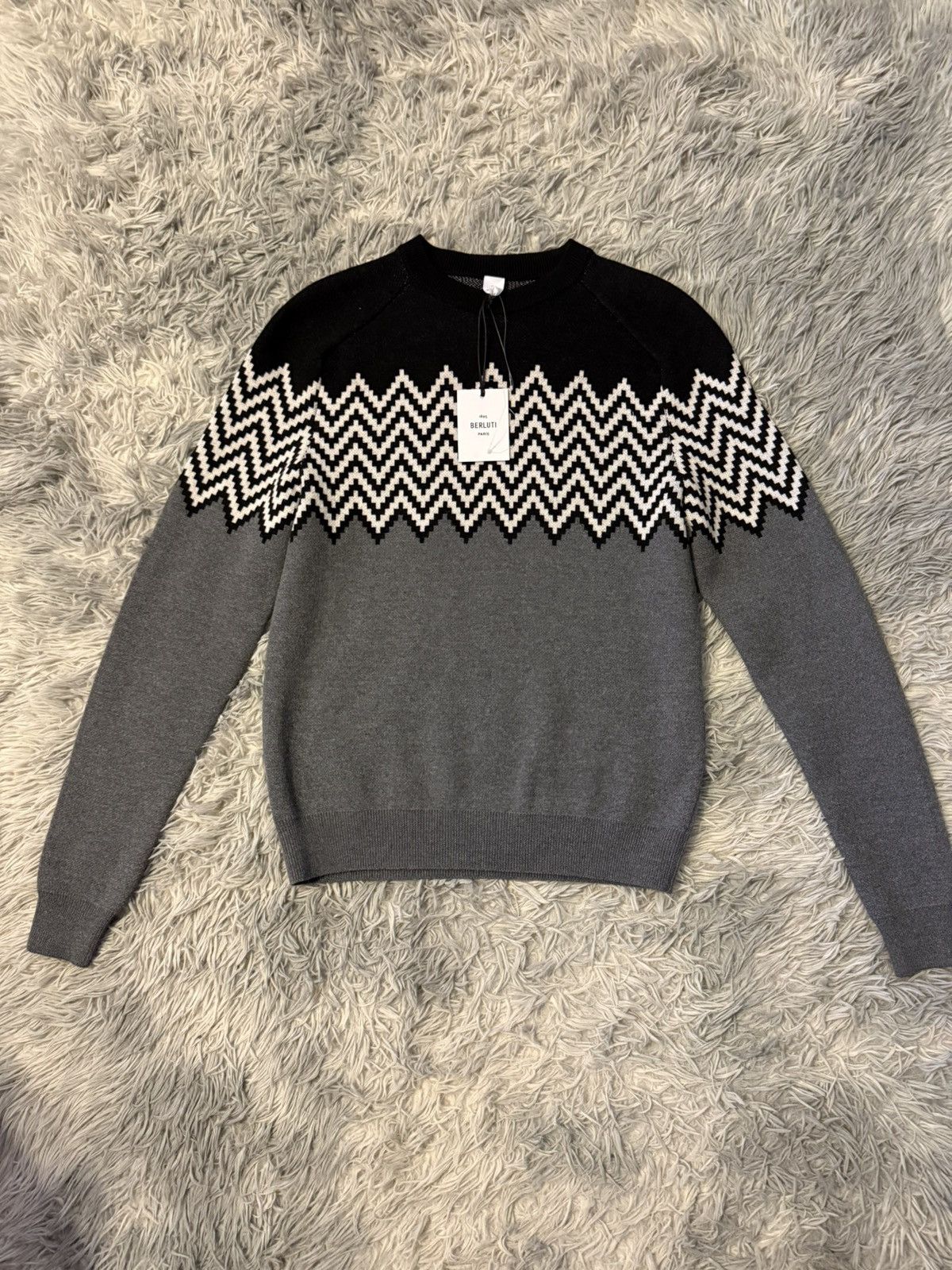 Berluti wool sweater Size US S / EU 44-46 / 1 - 1 Thumbnail