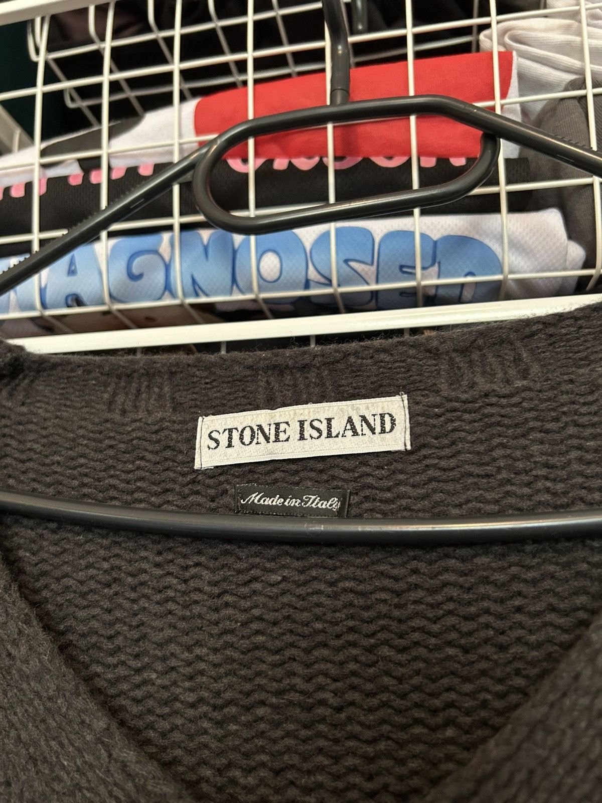 Stone Island STONE ISLAND VINTAGE GREEN BADGE SWEATER SIZE M Size US M / EU 48-50 / 2 - 3 Thumbnail