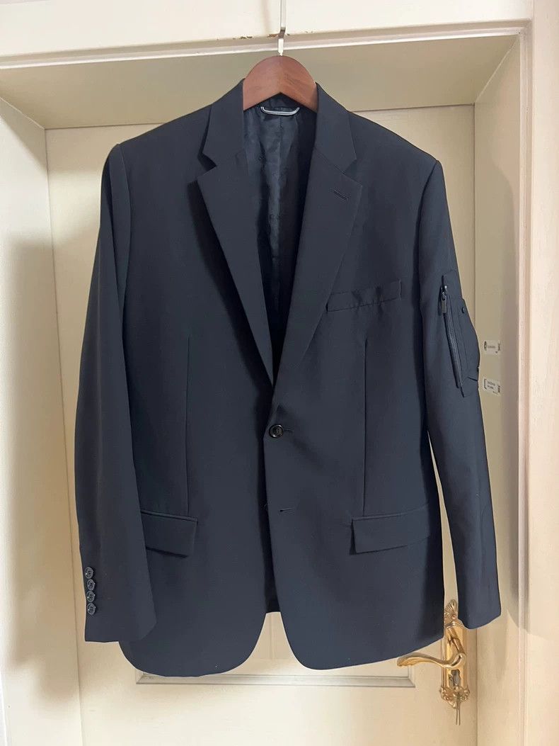 Dior Dior Black casual classic saddle suit 2501-Nextarrow Size 50R - 3 Thumbnail