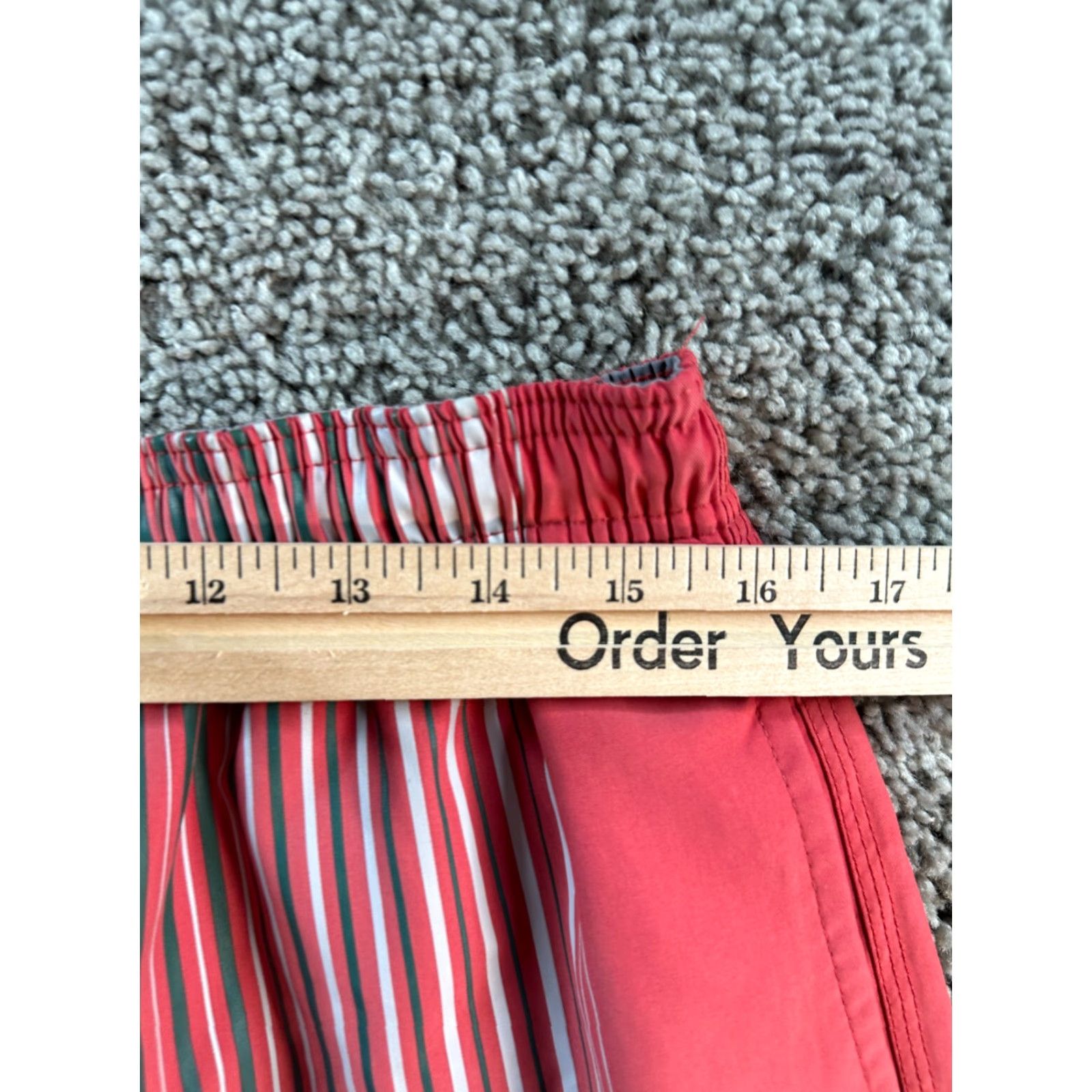 Nat Nast Nat Nast Swim Trunks Mens M Pink White Embroidered Short Lined Zipper Logo Surfing Vintage No N/A Size US 31 - 7 Thumbnail