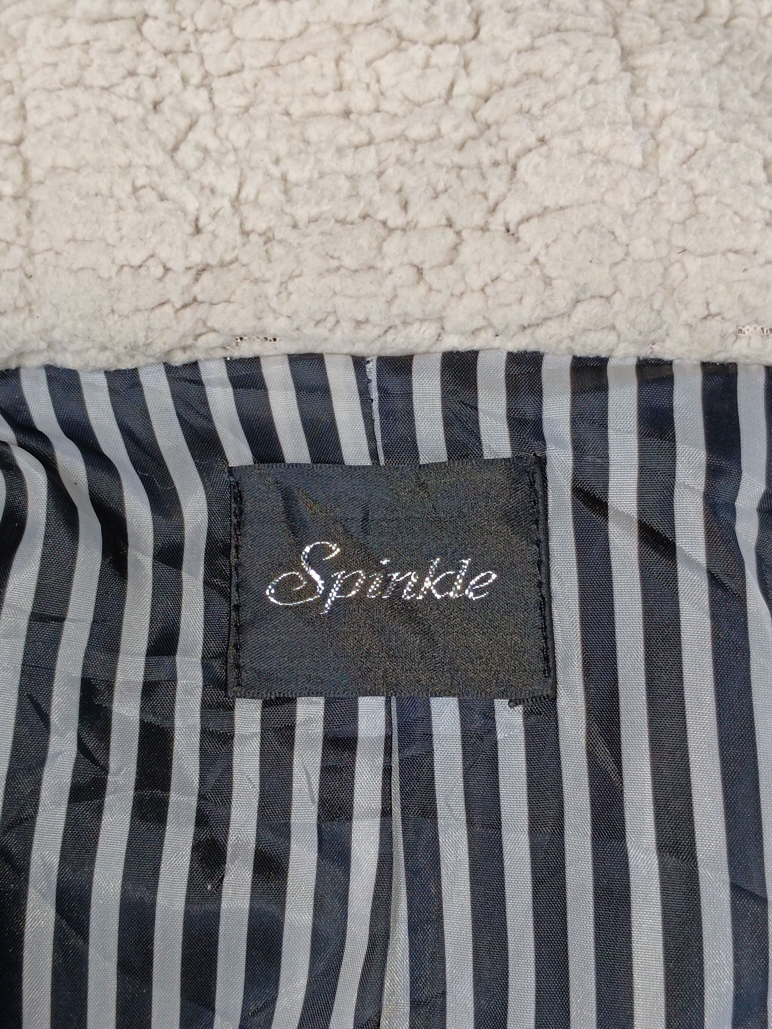 If Six Was Nine × Le Grande Bleu (L.G.B.) Japanese Y2K Spinkle Fur Coat Jacket Size US XL / EU 56 / 4 - 9 Thumbnail