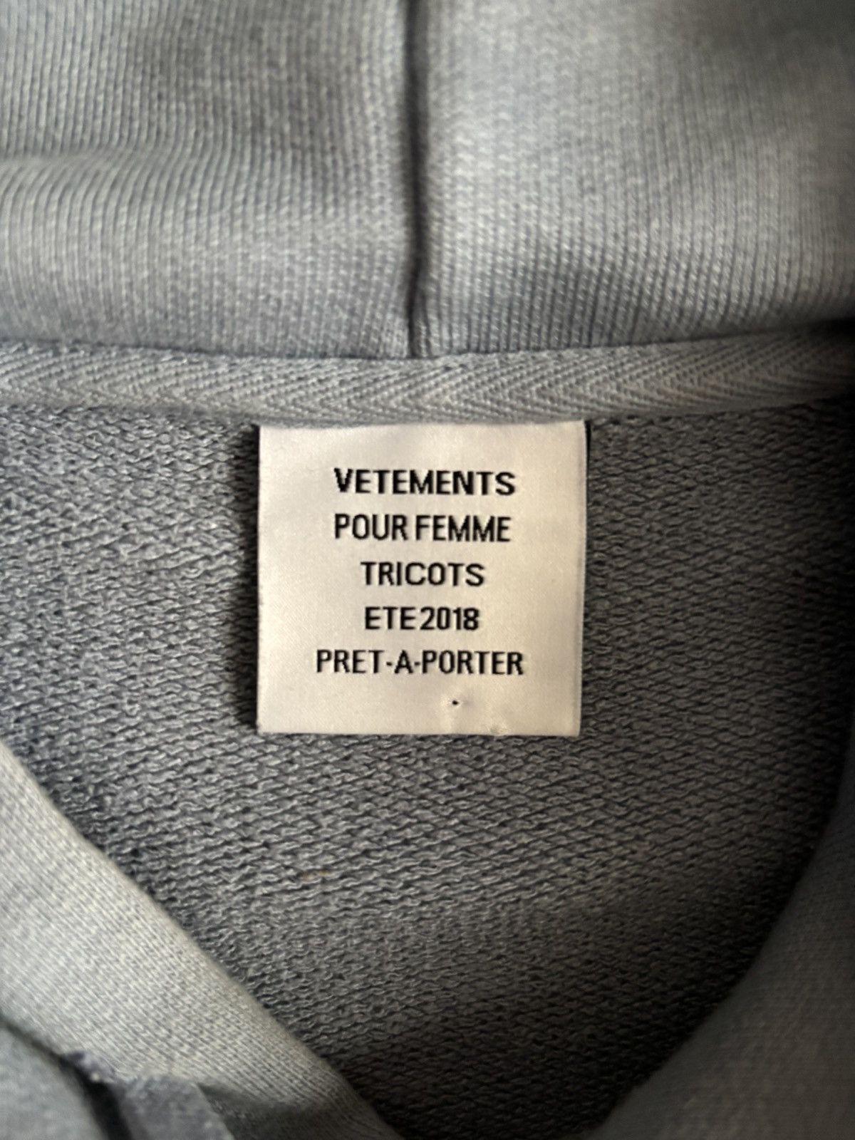 Vetements Vetements Die Regionalbahn Hoodie - SS18 Size US M / EU 48-50 / 2 - 5 Thumbnail