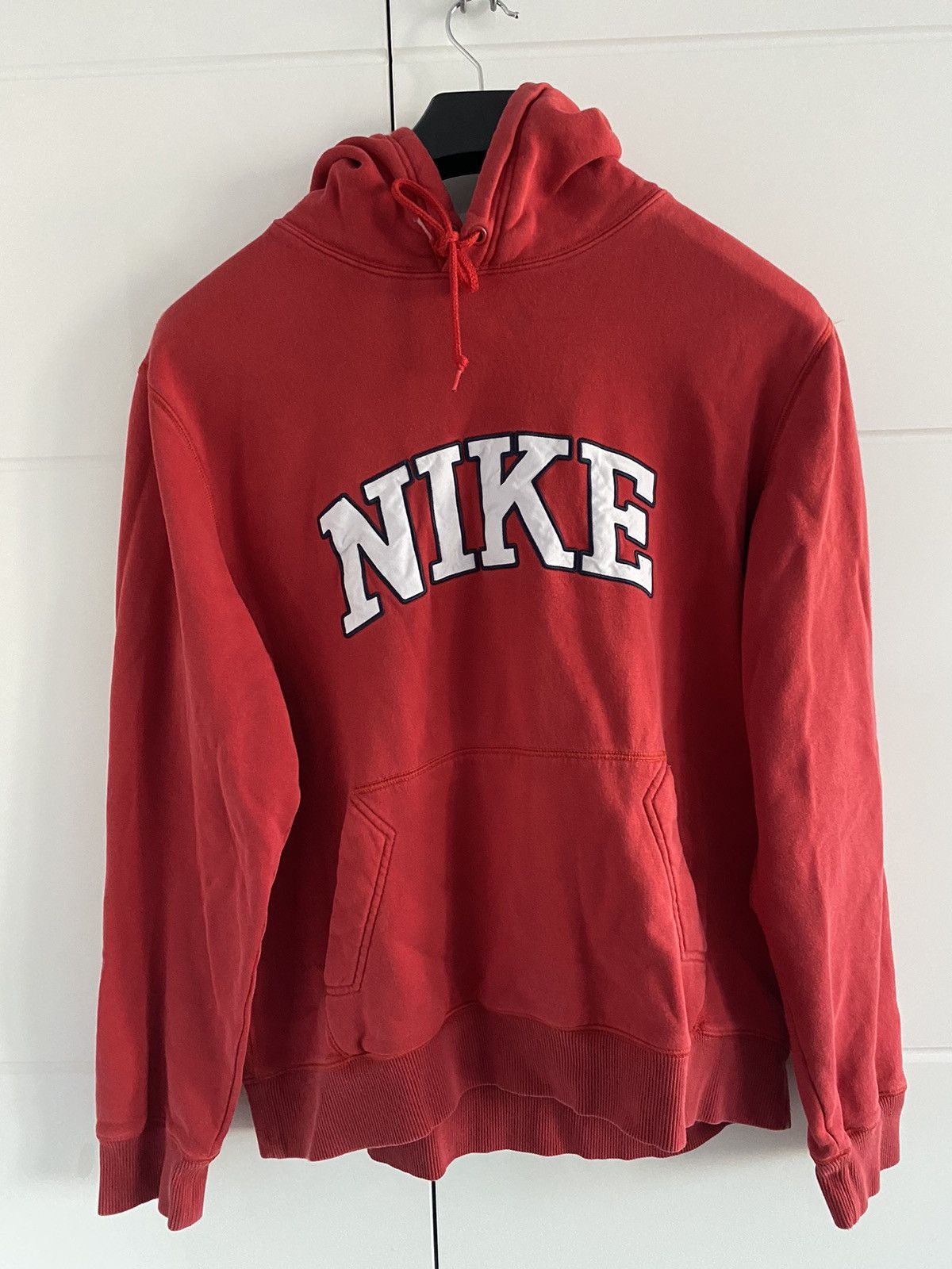 Nike × Vintage Nike Vintage Hoodie Big Logo Baggy,USA,Y2k Size US XL / EU 56 / 4 - 1 Thumbnail