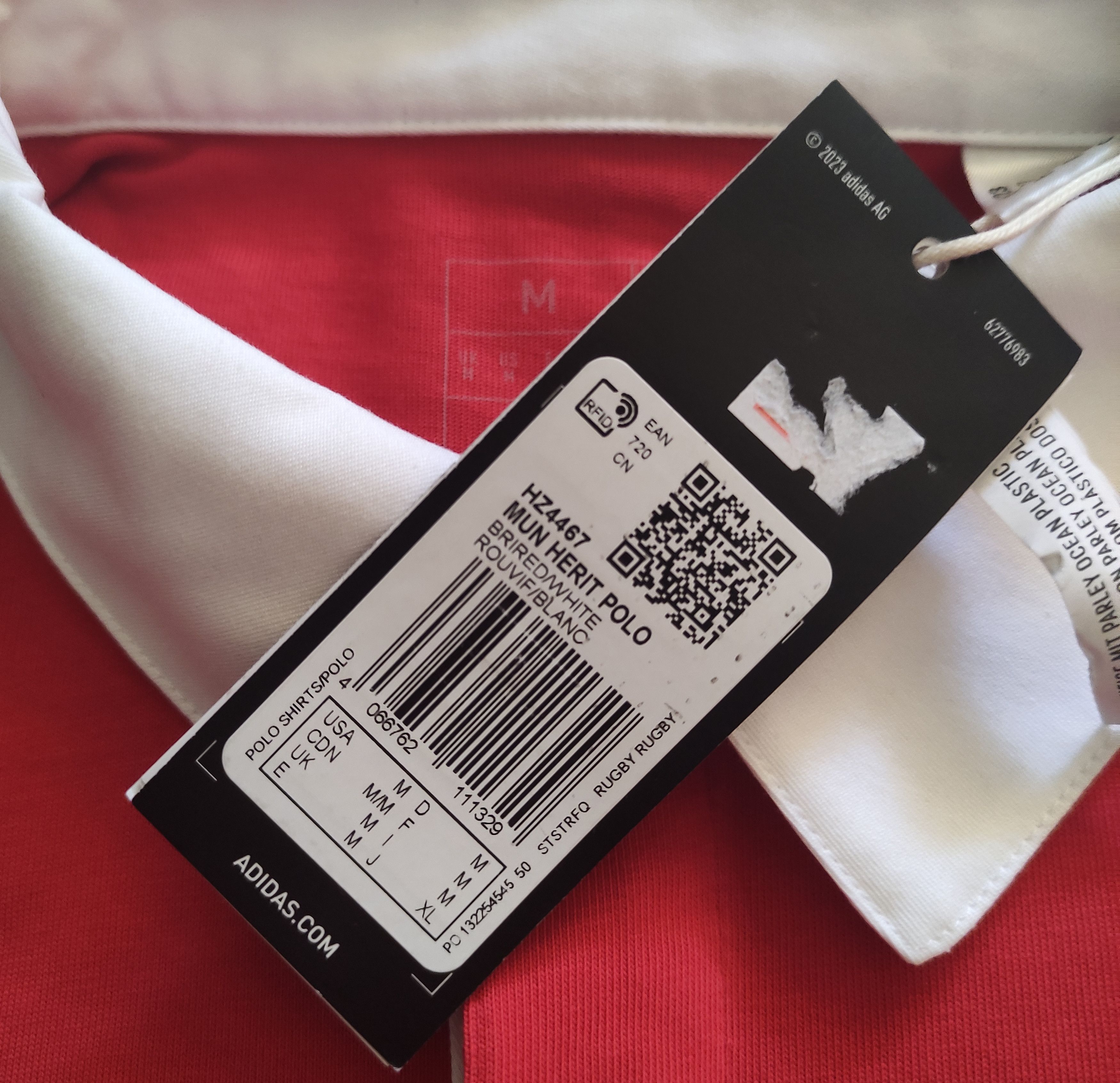 Adidas adidas X Munster Heritage Polo SIZE M HZ4467 Size US M / EU 48-50 / 2 - 5 Thumbnail