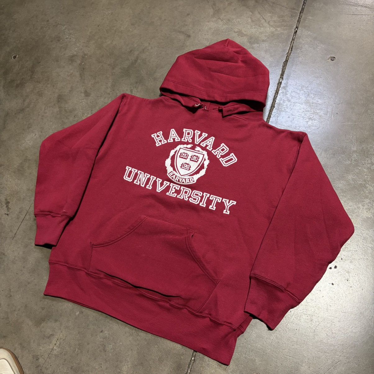 Russell Athletic Vintage 80s Harvard Double Face Hoodie Russell Athletic USA Size US M / EU 48-50 / 2 - 3 Thumbnail