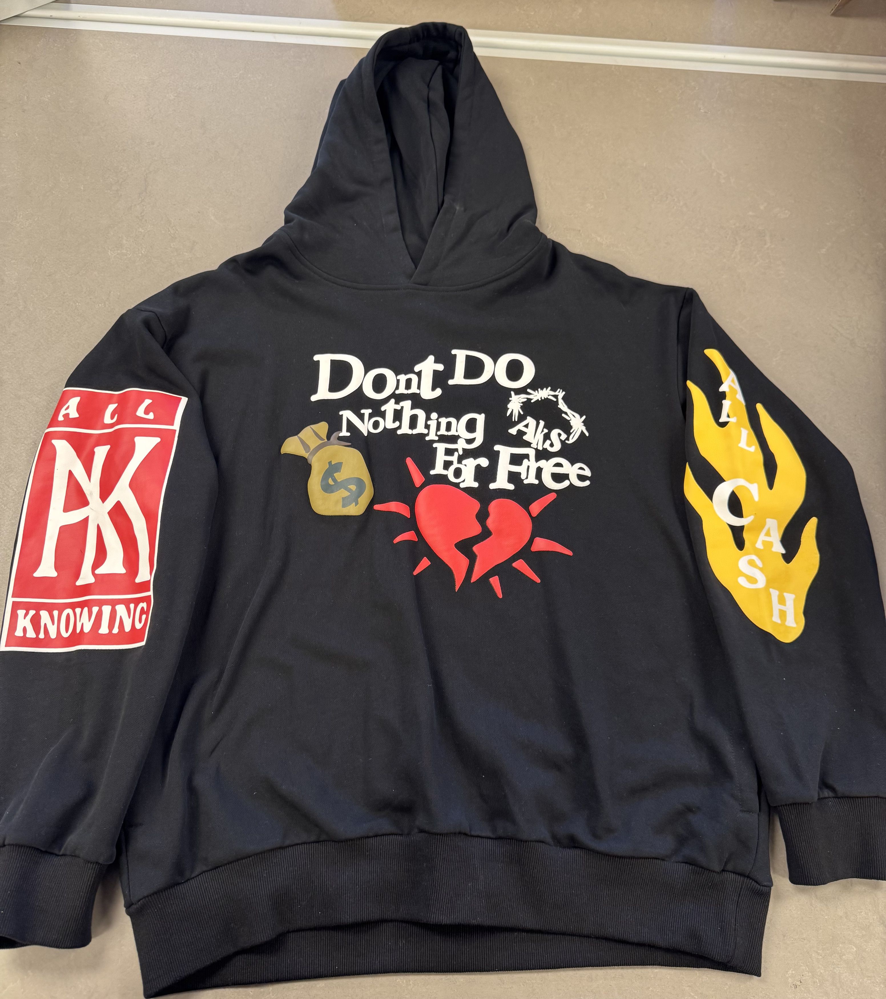 Other AKS "Don't Do Nothing For Free" Hoodie Size US XXL / EU 58 / 5 - 1 Thumbnail
