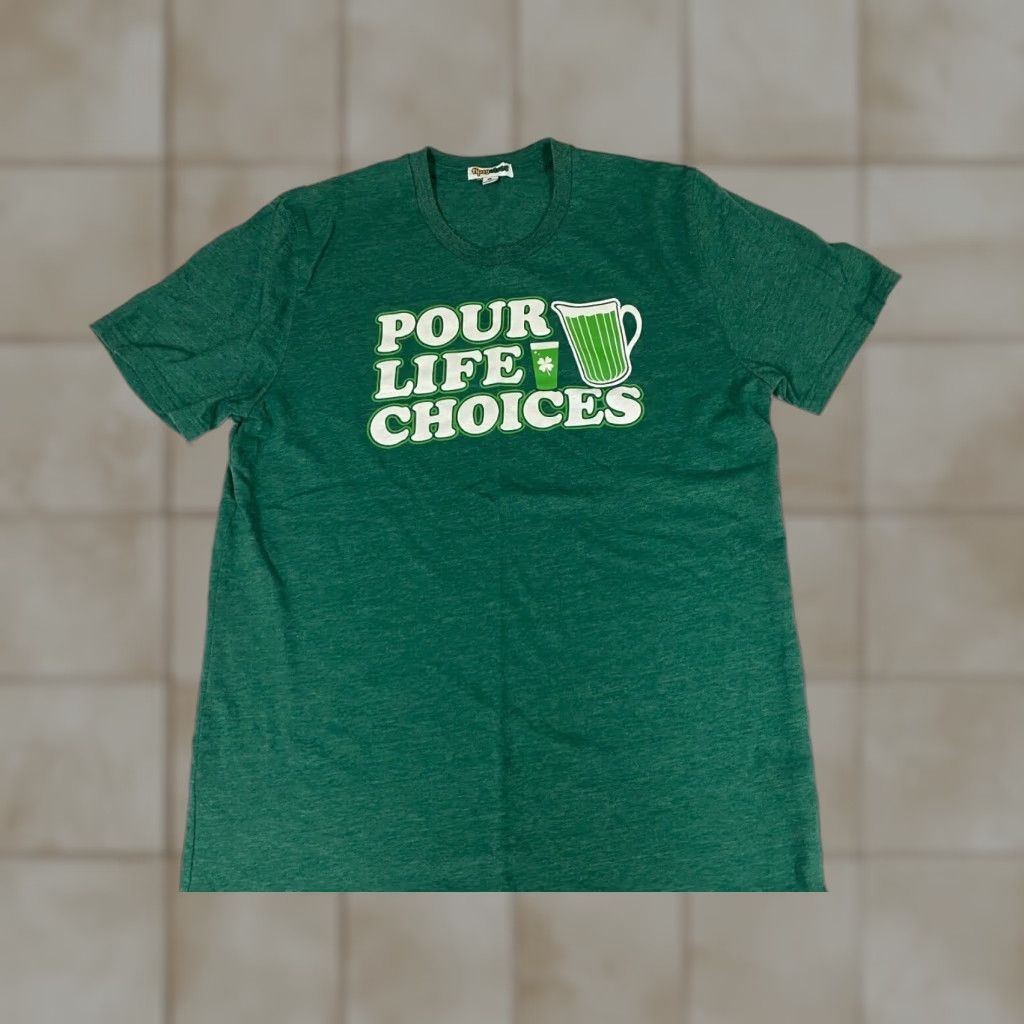 Alife Tipsy Elves Mens Shirt M Green Tipsy Elves Logo Short Sleeve Crew Neck Cotton Size US M / EU 48-50 / 2 - 1 Thumbnail