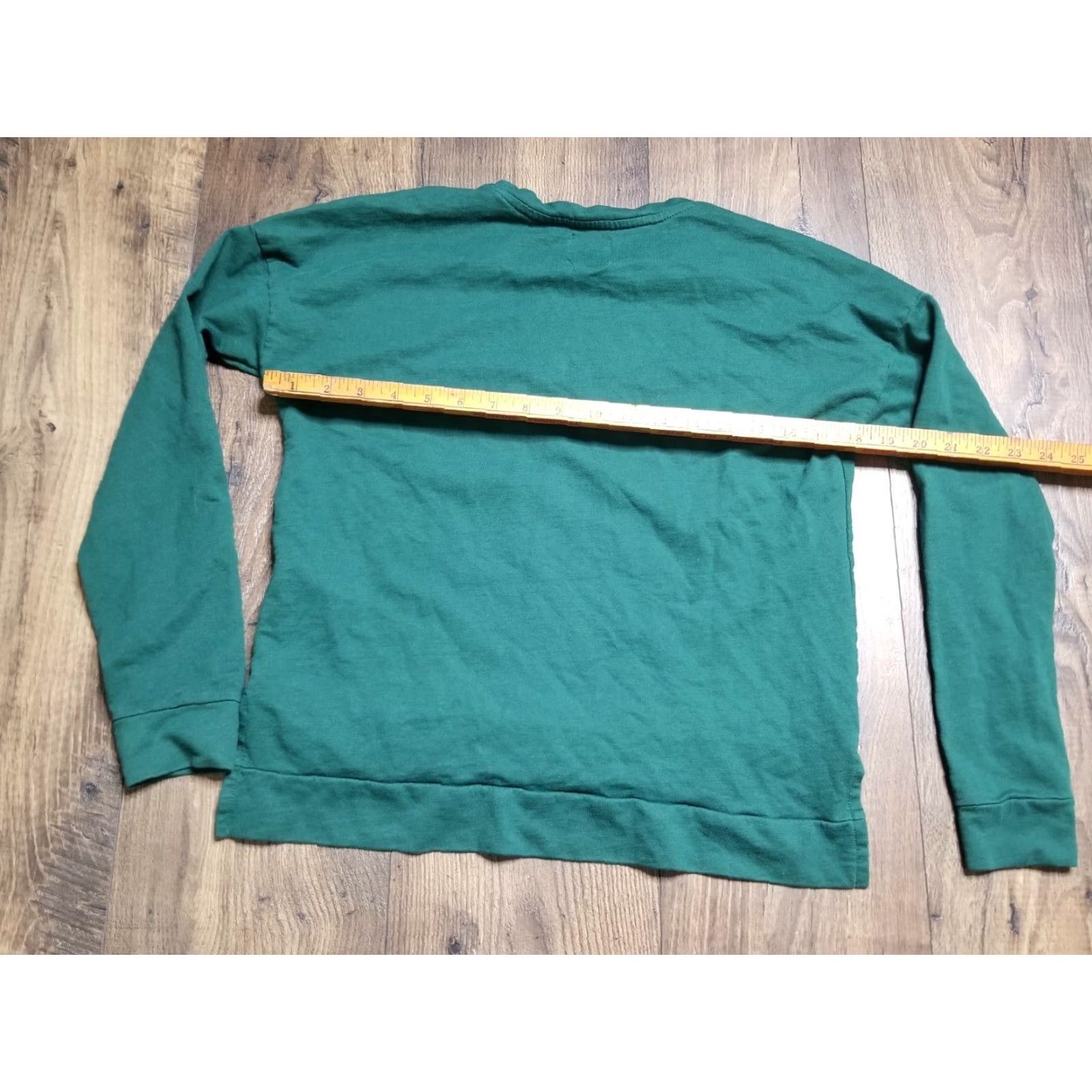 Vintage Only Womens XS Grinch Don't Kill My Vibe Pullover Long Sleeve Christmas Shirt Size XS / US 0-2 / IT 36-38 - 2 Thumbnail