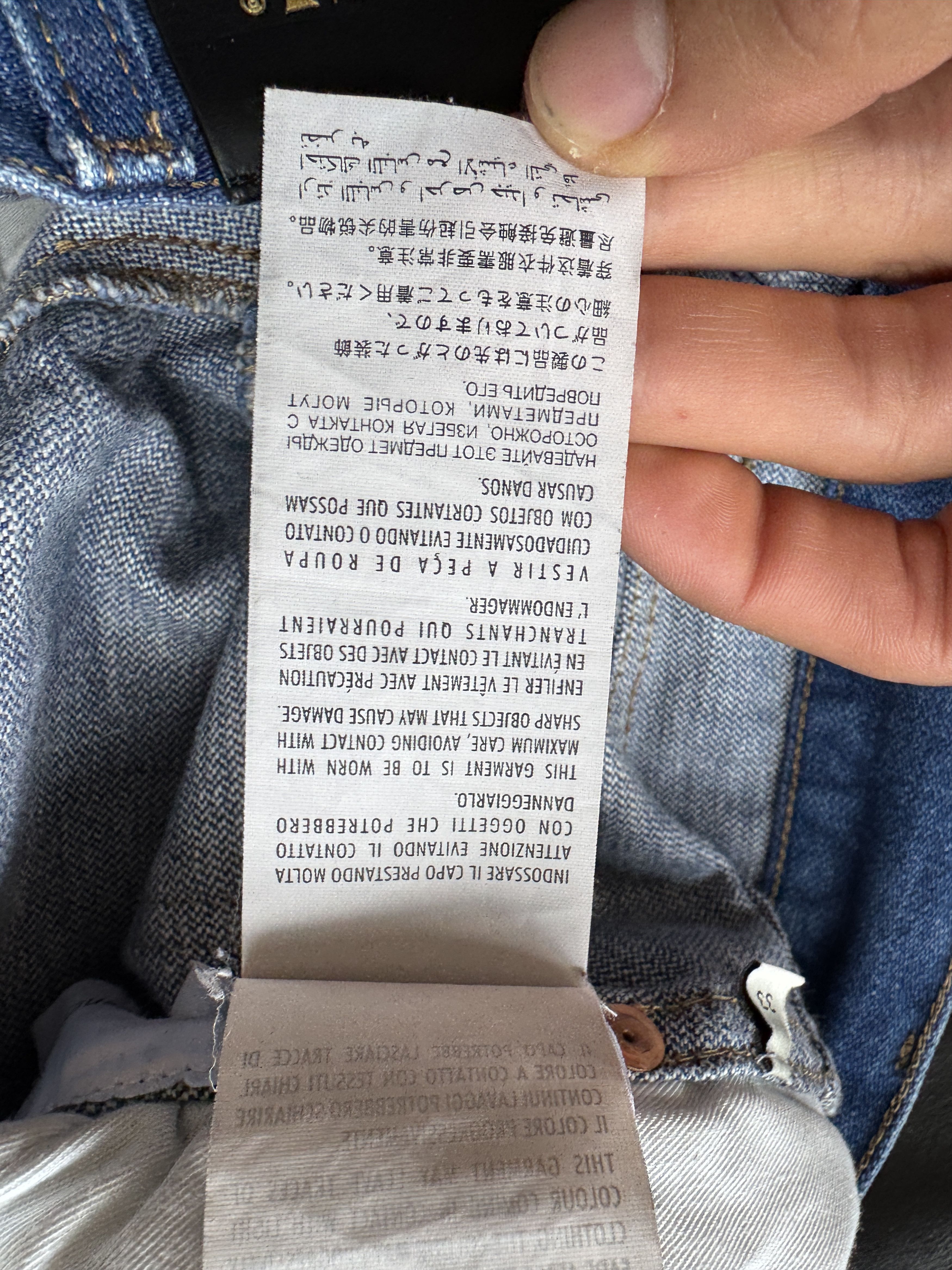Gucci Mickey Embroidered Jeans Size US 30 / EU 46 - 19 Thumbnail