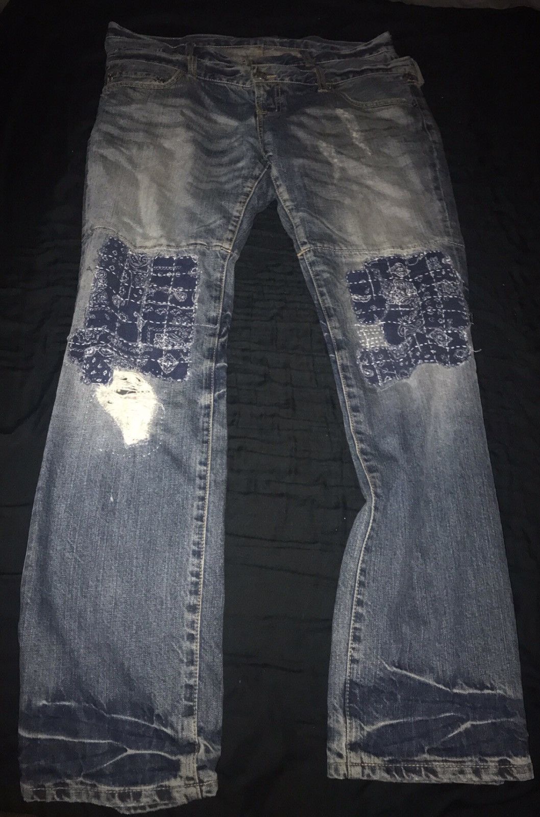 PPFM Ppfm double waist jeans Size US 33 - 1 Thumbnail