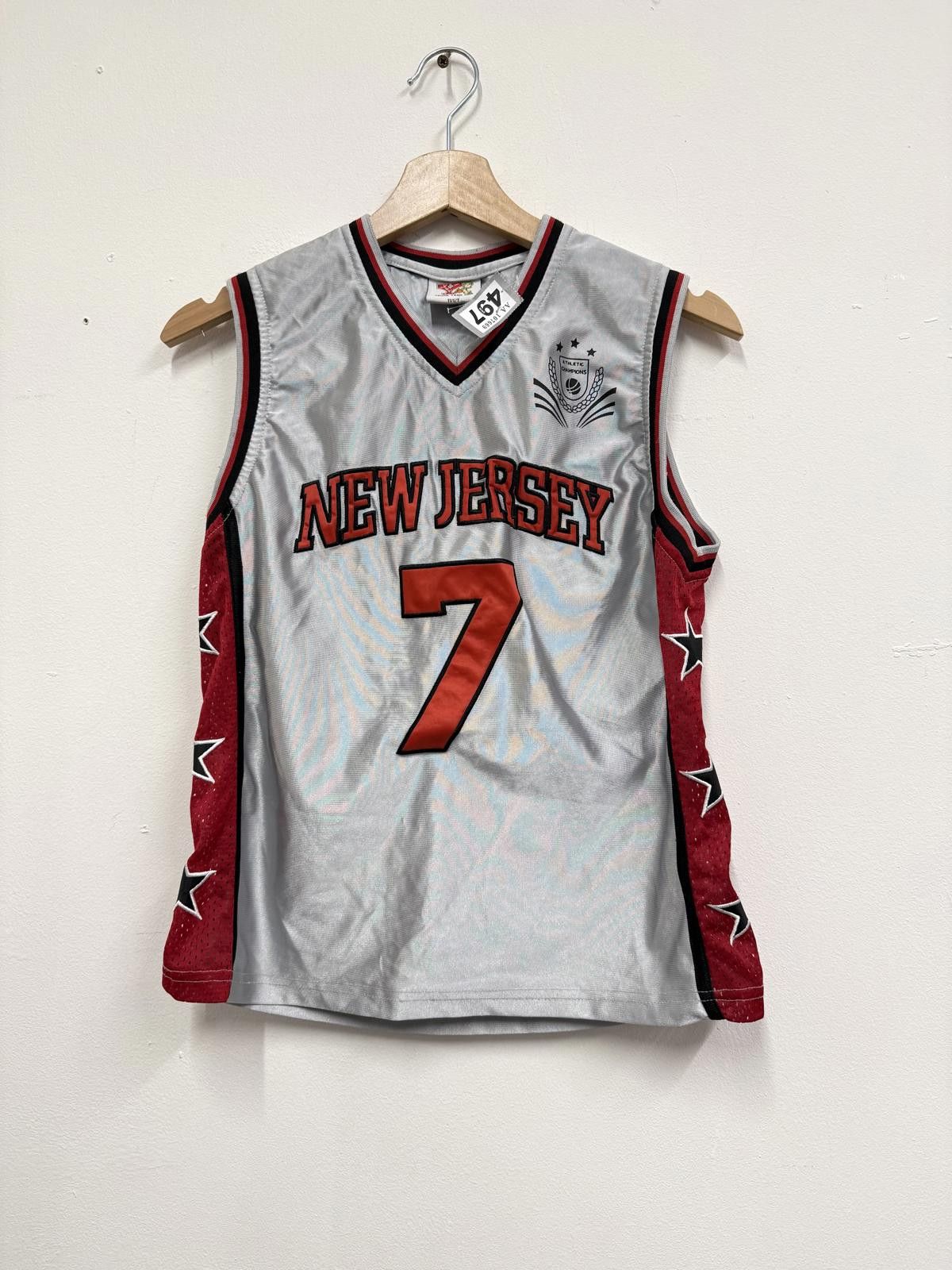 Unknown London Vintage New Jersey Basketball Jersey #7 Size ONE SIZE - 1 Thumbnail