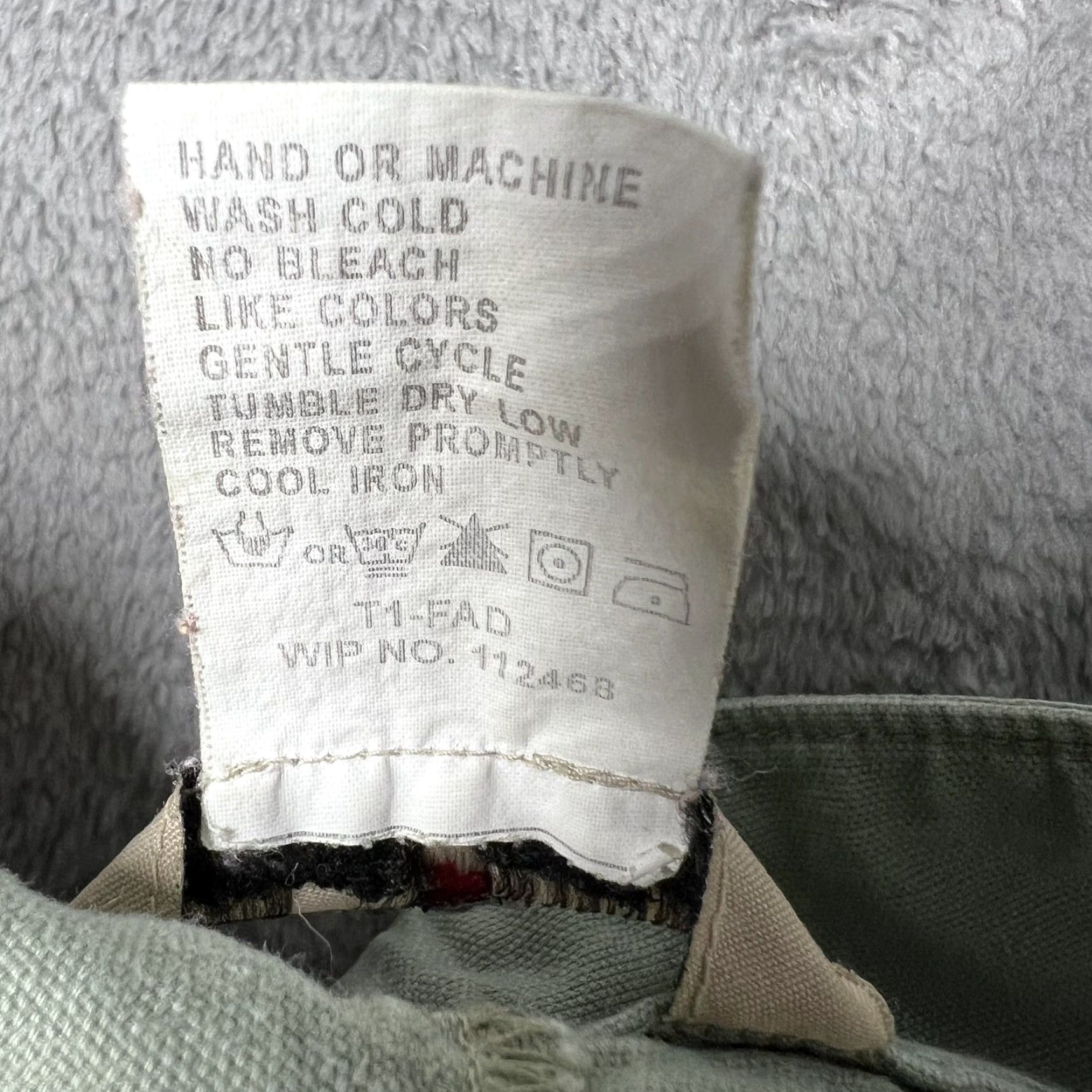 Vintage Woolrich Capri Pants Women's 14 Petite Sage Green 17” Inseam Cotton Spandex Pants Womens Capris Green 14 Woolrich Capris Size 36" / US 14 / IT 50 - 7 Thumbnail