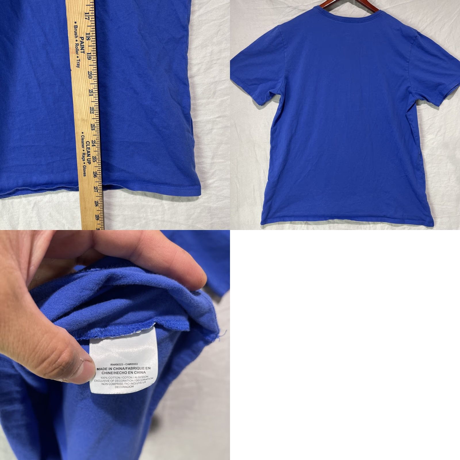 Jordan Brand Air Jordan Shirt Mens XL Blue Spike Lee 40 Acres Jumpman Basketball Movie Tee Size US XL / EU 56 / 4 - 8 Thumbnail