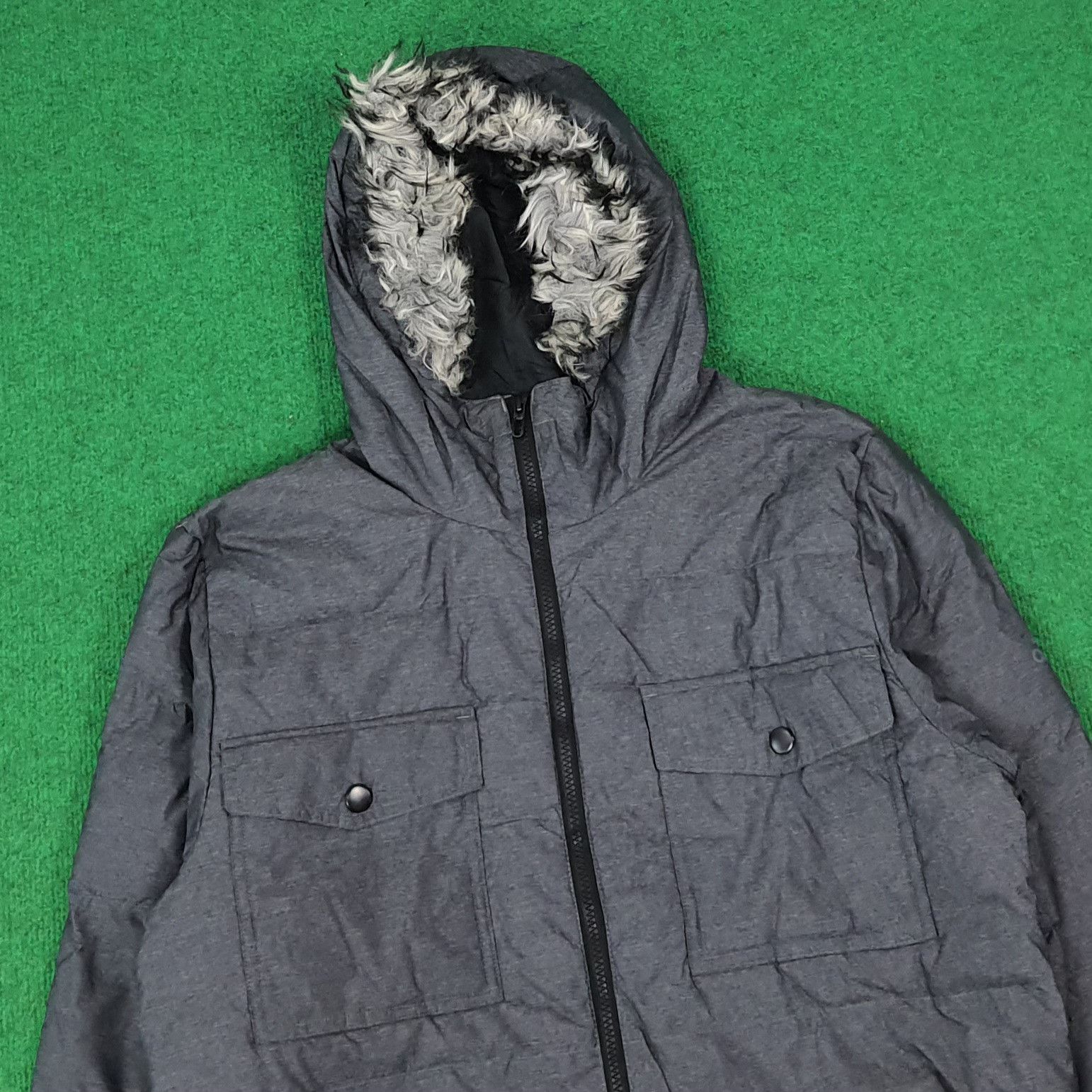 Adidas Vintage Adidas Fur Custom Yohji Yamamoto Logo Parka C278N25 Size US M / EU 48-50 / 2 - 5 Thumbnail