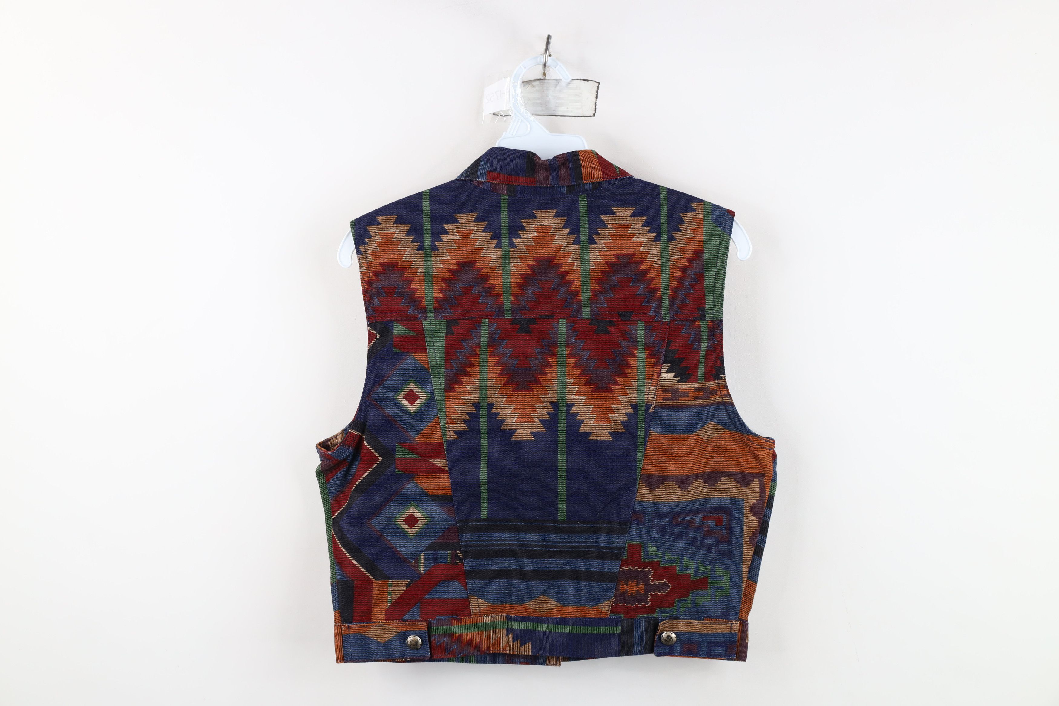 Vintage Vintage 90s Streetwear Southwestern Cowgirl Vest Jacket Size M / US 6-8 / IT 42-44 - 10 Thumbnail