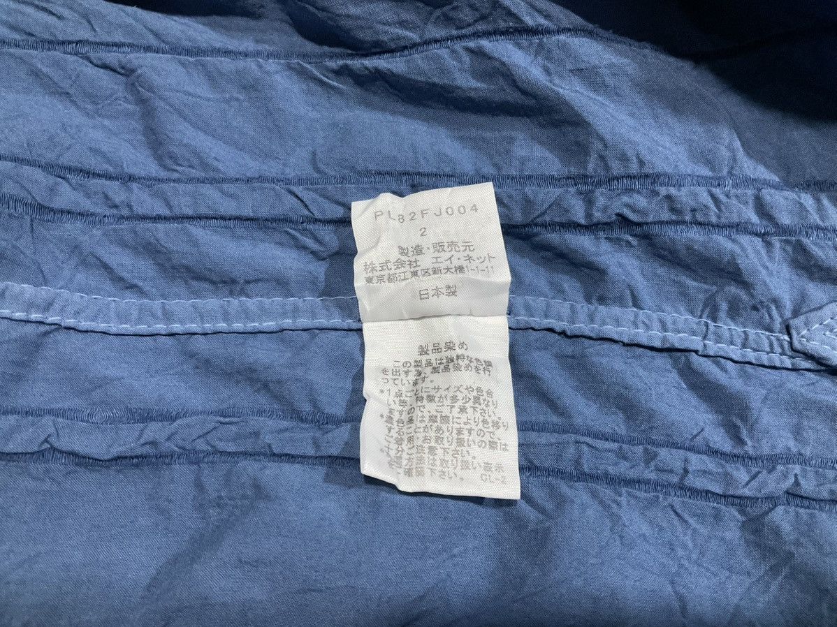 Issey Miyake 🔥Vintage Issey Miyake Plantation Pleats Wrinkled Shirt Size US XL / EU 56 / 4 - 18 Thumbnail