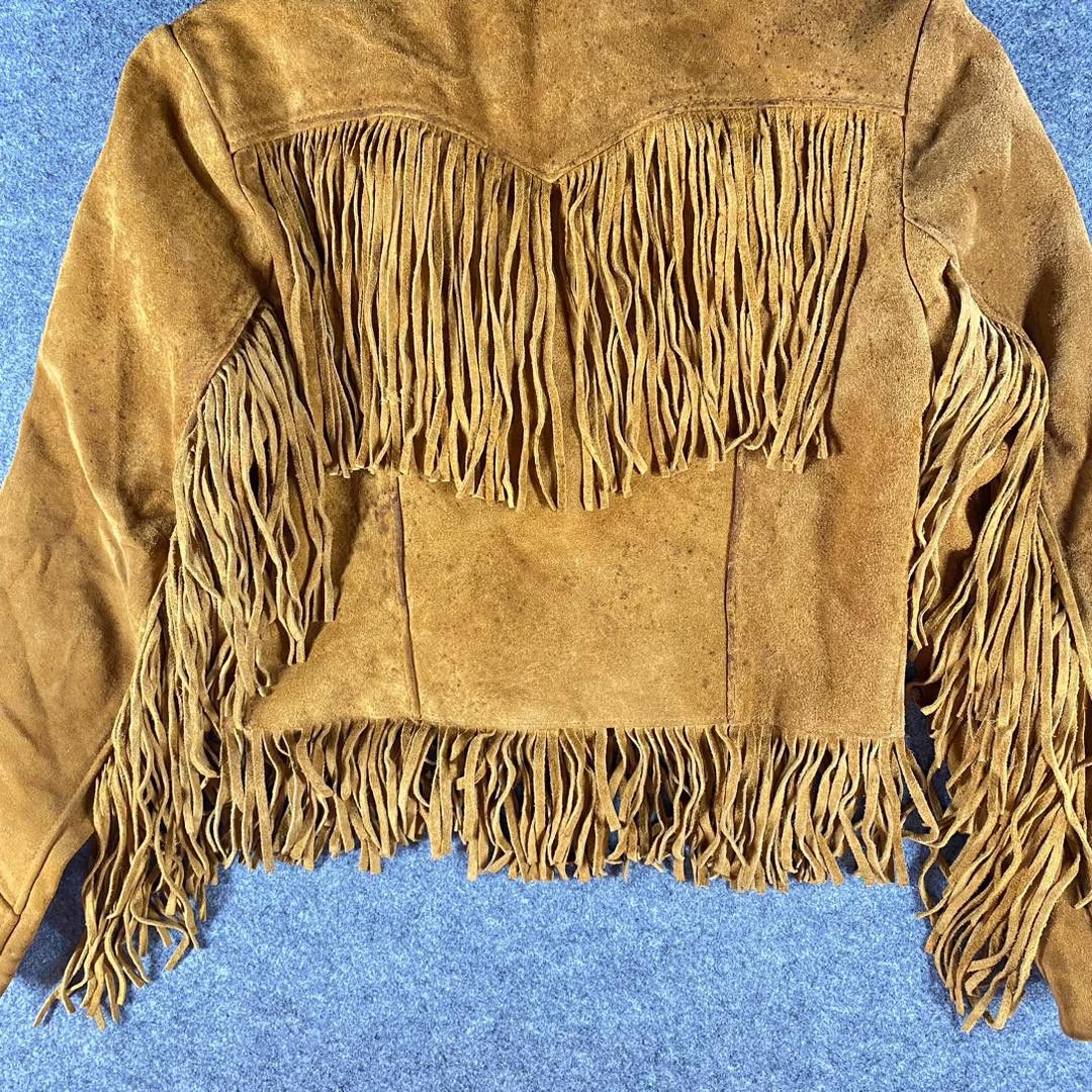 Schott Vintage 80s Schott Western Leather Motorcycles Jacket Size US M / EU 48-50 / 2 - 10 Thumbnail