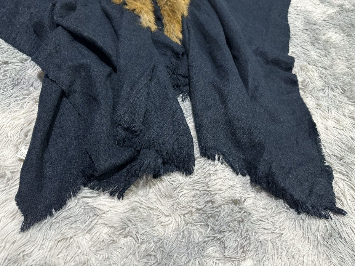 If Six Was Nine 🔥Sick Y2K Japanese Fur Stole Capes Scarf Vkei Punk Size US XL / EU 56 / 4 - 4 Thumbnail