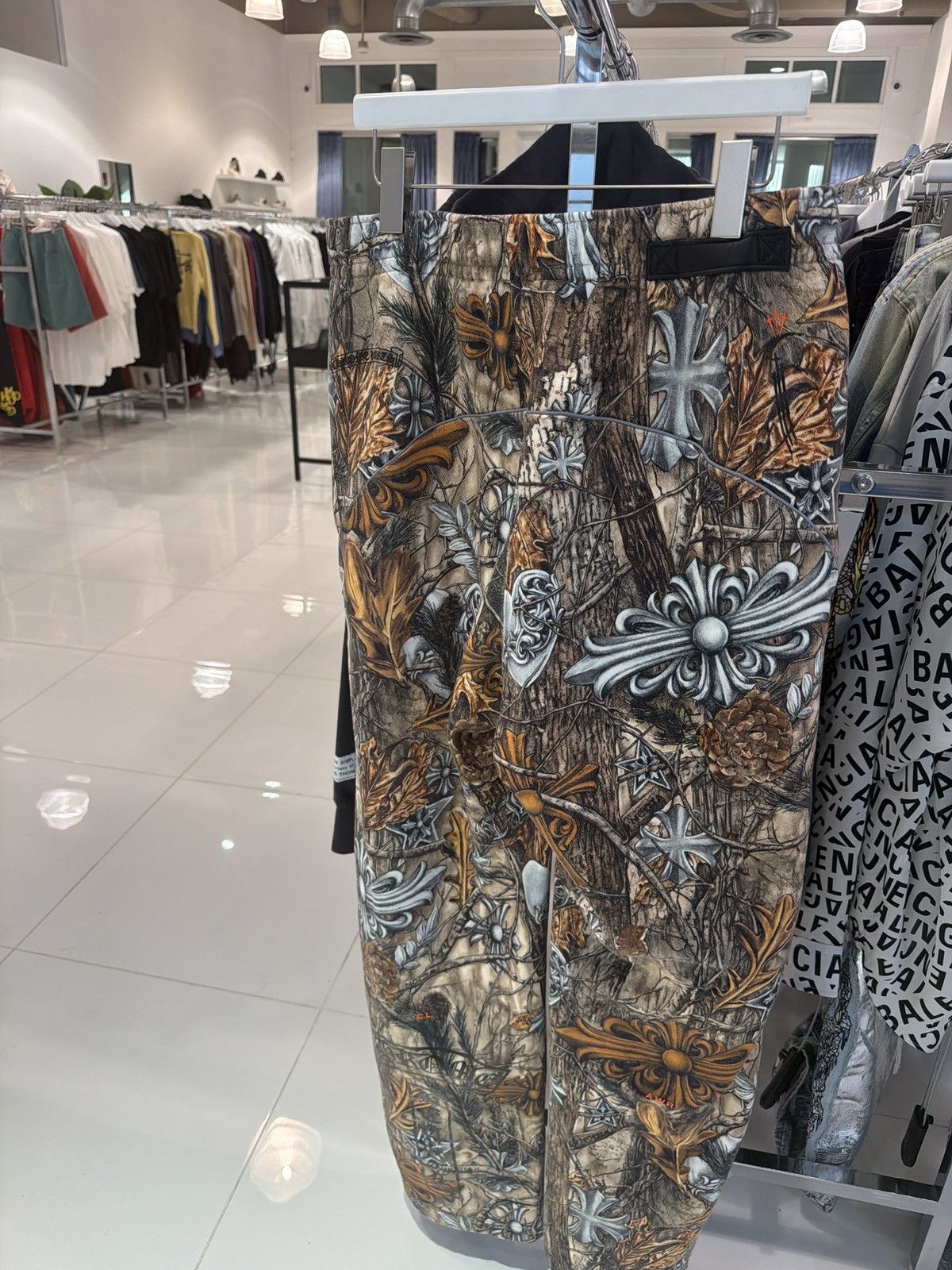 Chrome Hearts × NOCTA × Nike Chrome Hearts Nocta Tree Camo Sweatpants Size US 36 / EU 52 - 1 Thumbnail