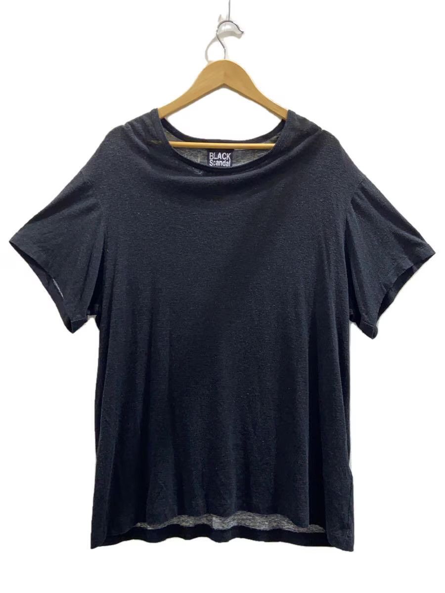 BLACK Scandal Yohji Yamamoto rayon tee HN-T19-273