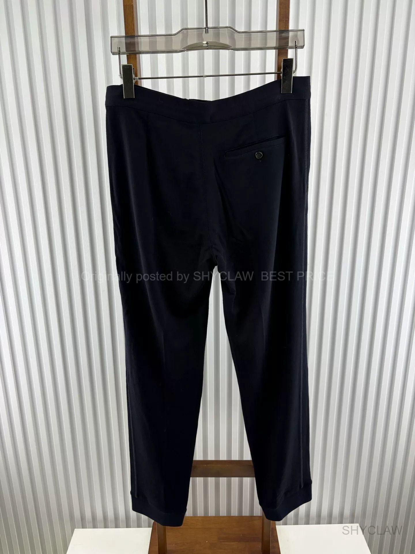 Z Zegna Z Zegna Maserati Collab 100% Wool Drawstring BFAJDEF441 Size US 30 / EU 46 - 2 Thumbnail