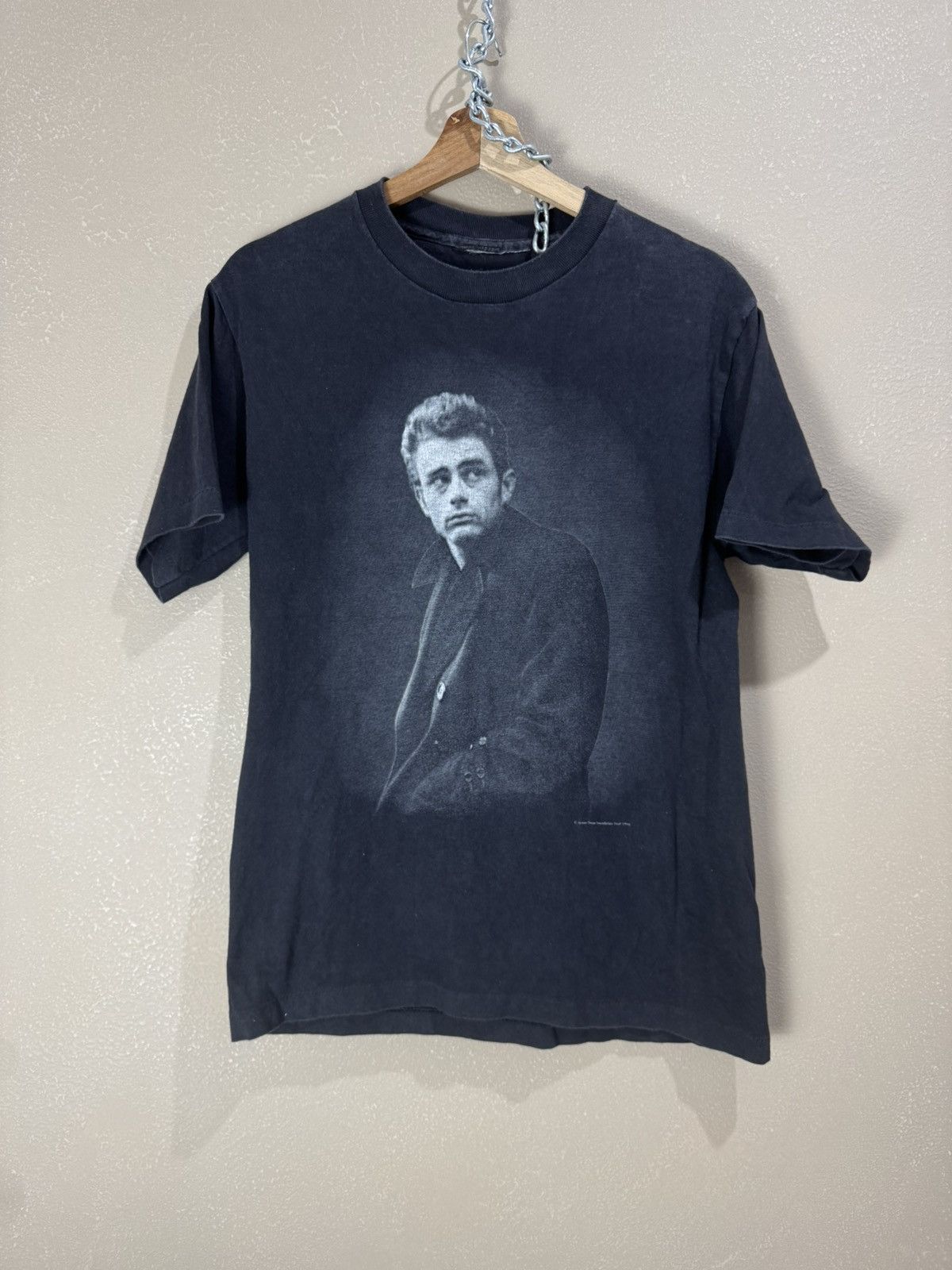 Vintage Vintage 90s James Dean American Actor Perfectly SunFaded Size US M / EU 48-50 / 2 - 1 Thumbnail