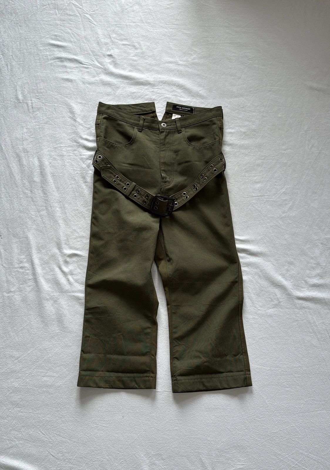 Junya Watanabe Junya Watanabe X Comme des Garçons Cropped Trousers Size US 29 - 1 Thumbnail