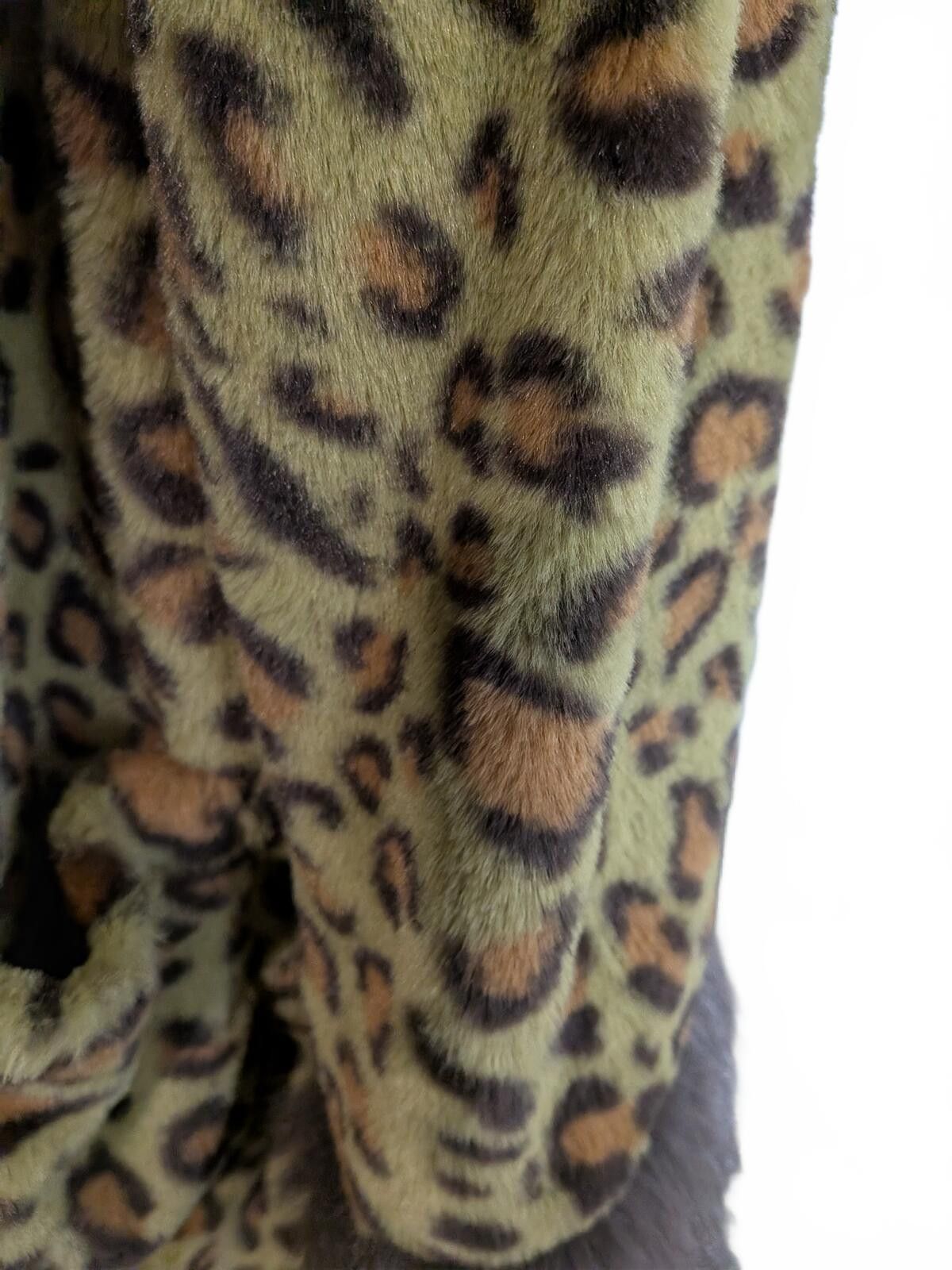 Other RARE Y2K dELiA*s Catalogue Leopard Penny Lane Afghan Coat Size XXL / US 16-18 / IT 52-54 - 3 Thumbnail