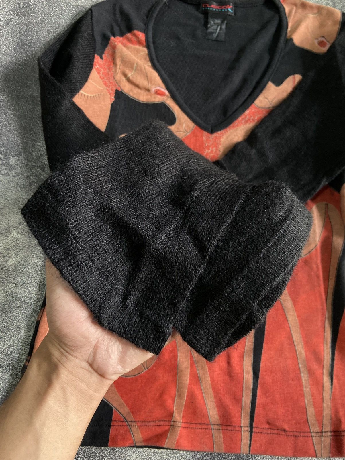 Custo Barcelona × If Six Was Nine × Vintage RARE CUSTO BARCELONA VINTAGE PRINTED Y2K LONG SLEEVE 00s Size S / US 4 / IT 40 - 4 Thumbnail