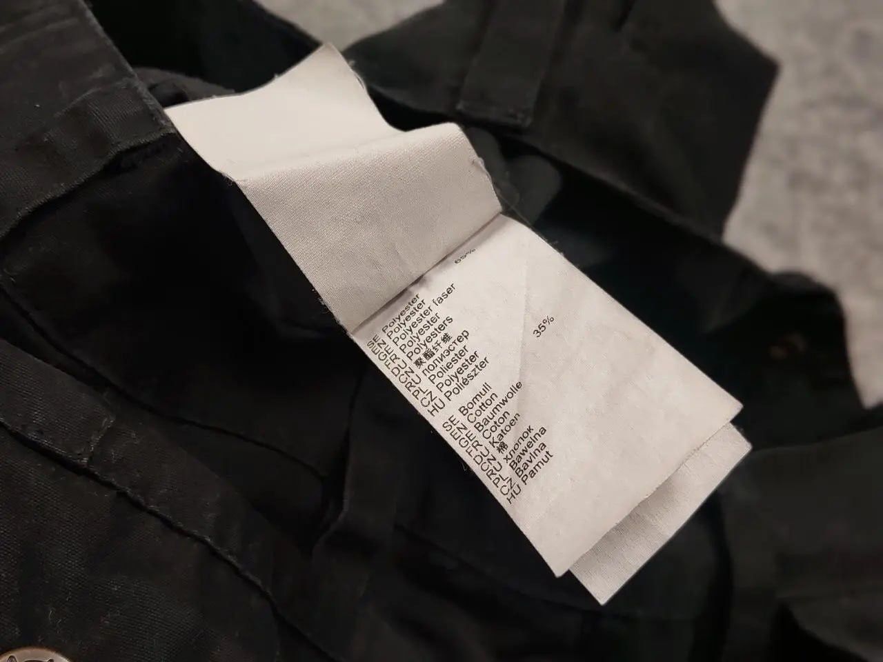 Fjallraven Fjällräven Karla Winter Trousers Cargo Black Pants G1000 Size 36" / US 14 / IT 50 - 21 Thumbnail